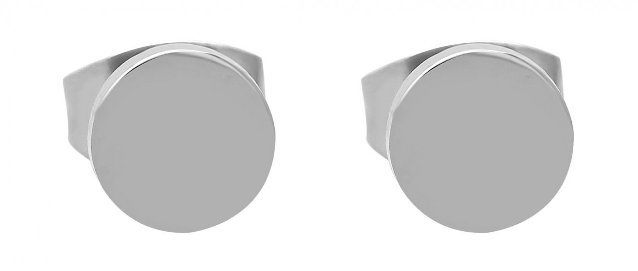 Adelia´s Paar Ohrhänger »Neuheit 2025 - Unisex Ohrstecker aus Edelstahl Ø 6 mm«