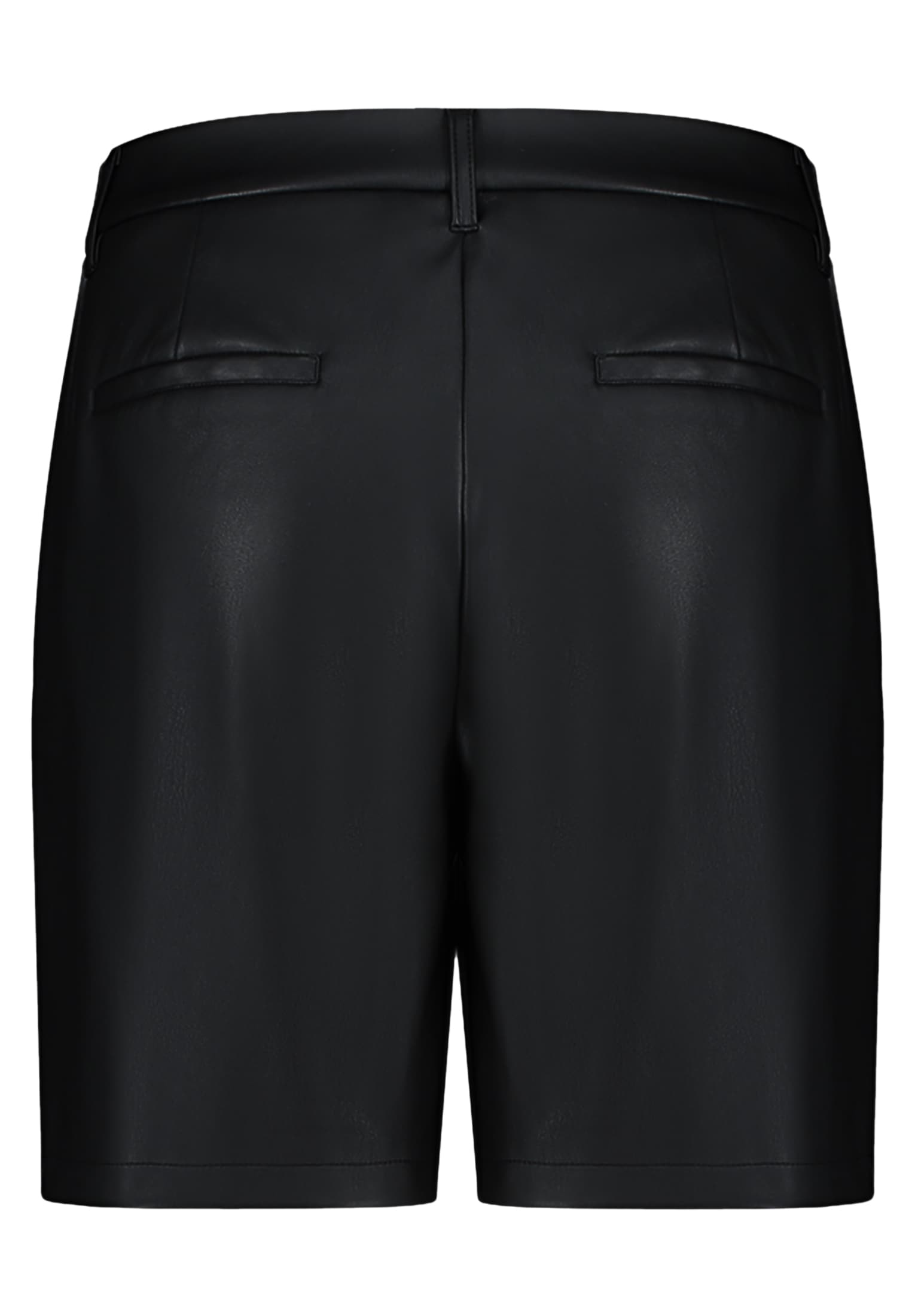 Cartoon Shorts »Damen Kunstleder-Shorts mit Biesen«