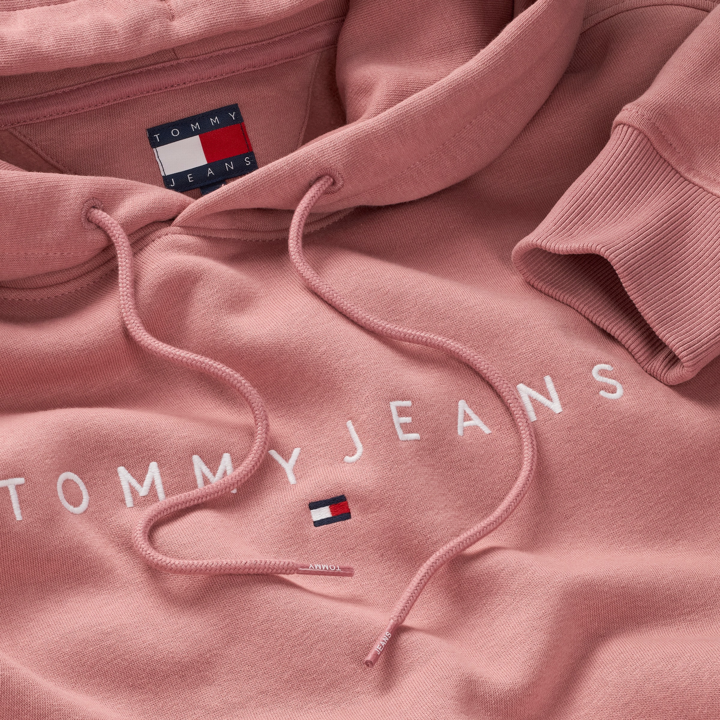 Tommy Jeans Hoodie »TJM REG LINEAR LOGO HOODIE EXT«, mit Logo-Stickerei