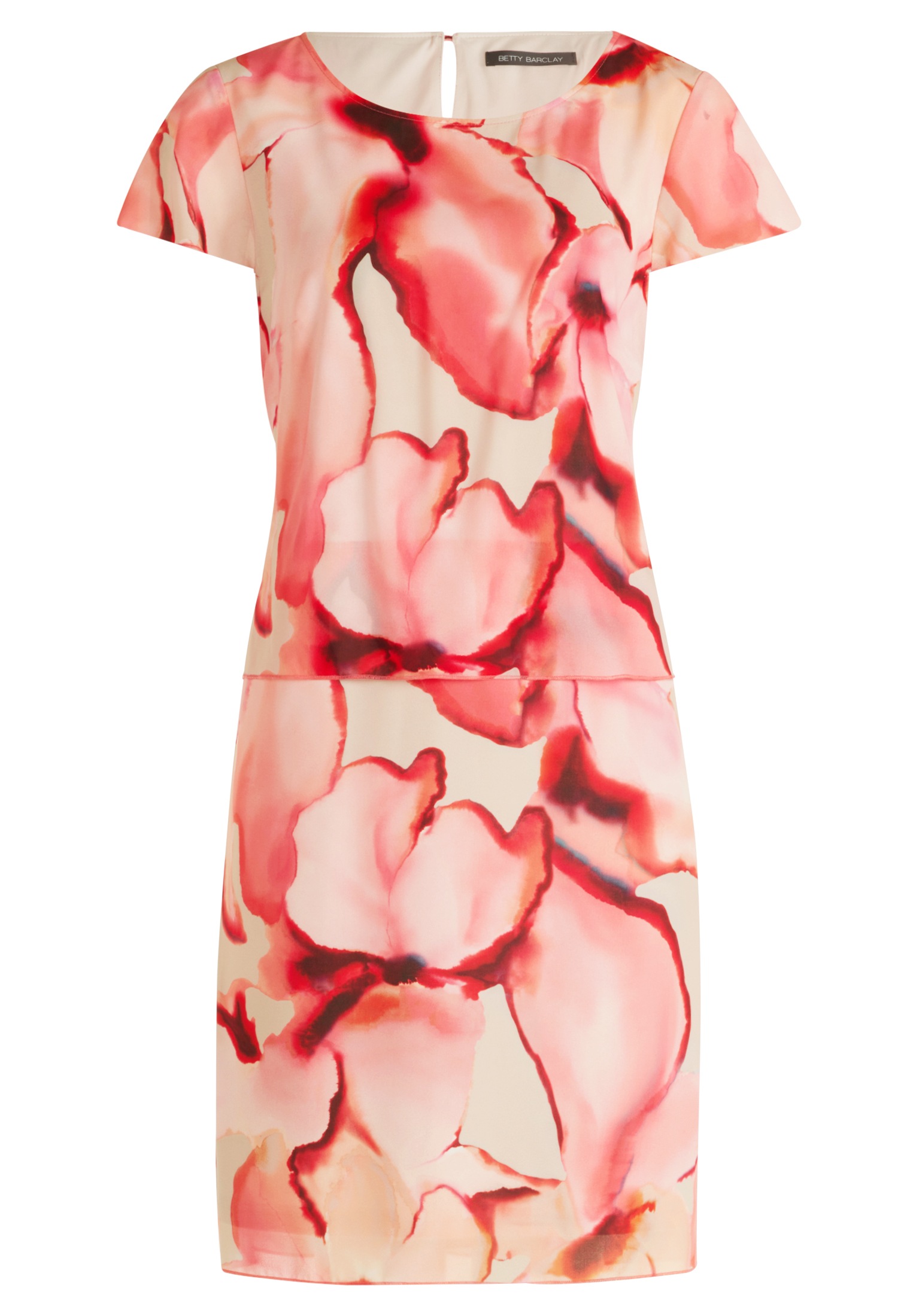 Betty Barclay Sommerkleid "Betty Barclay Damen Stufenkleid kurzarm", Druck günstig online kaufen