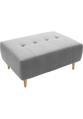 exxpo - sofa fashion Hocker »Soraya« su Holzfüßen frei im R...