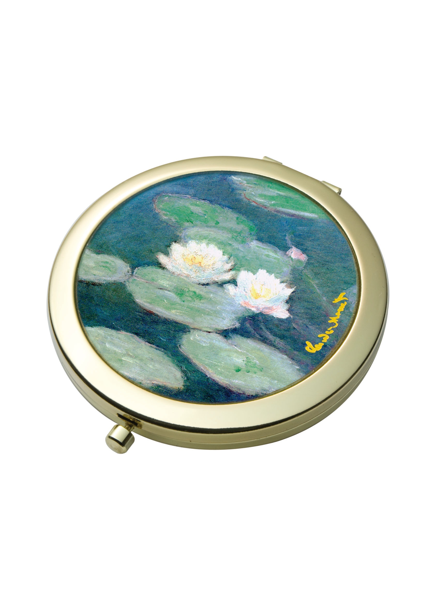 Taschenspiegel »Seerosen am Abend, Claude Monet, 67060471«