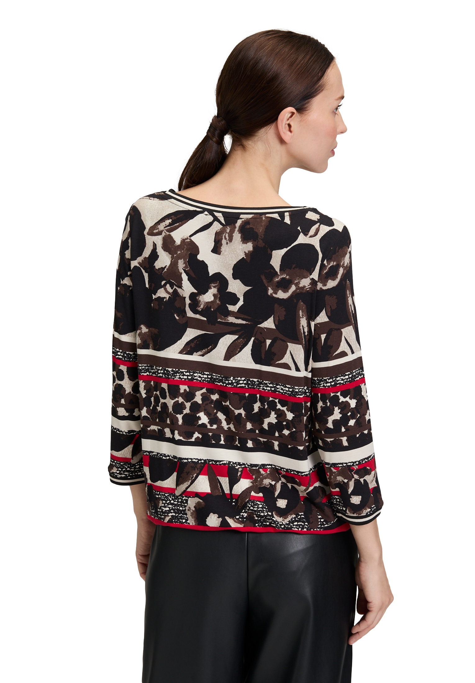 Betty Barclay 3/4-Arm-Shirt »Betty Barclay Damen Casual-Shirt mit Tunnelzug«, (1 tlg.)