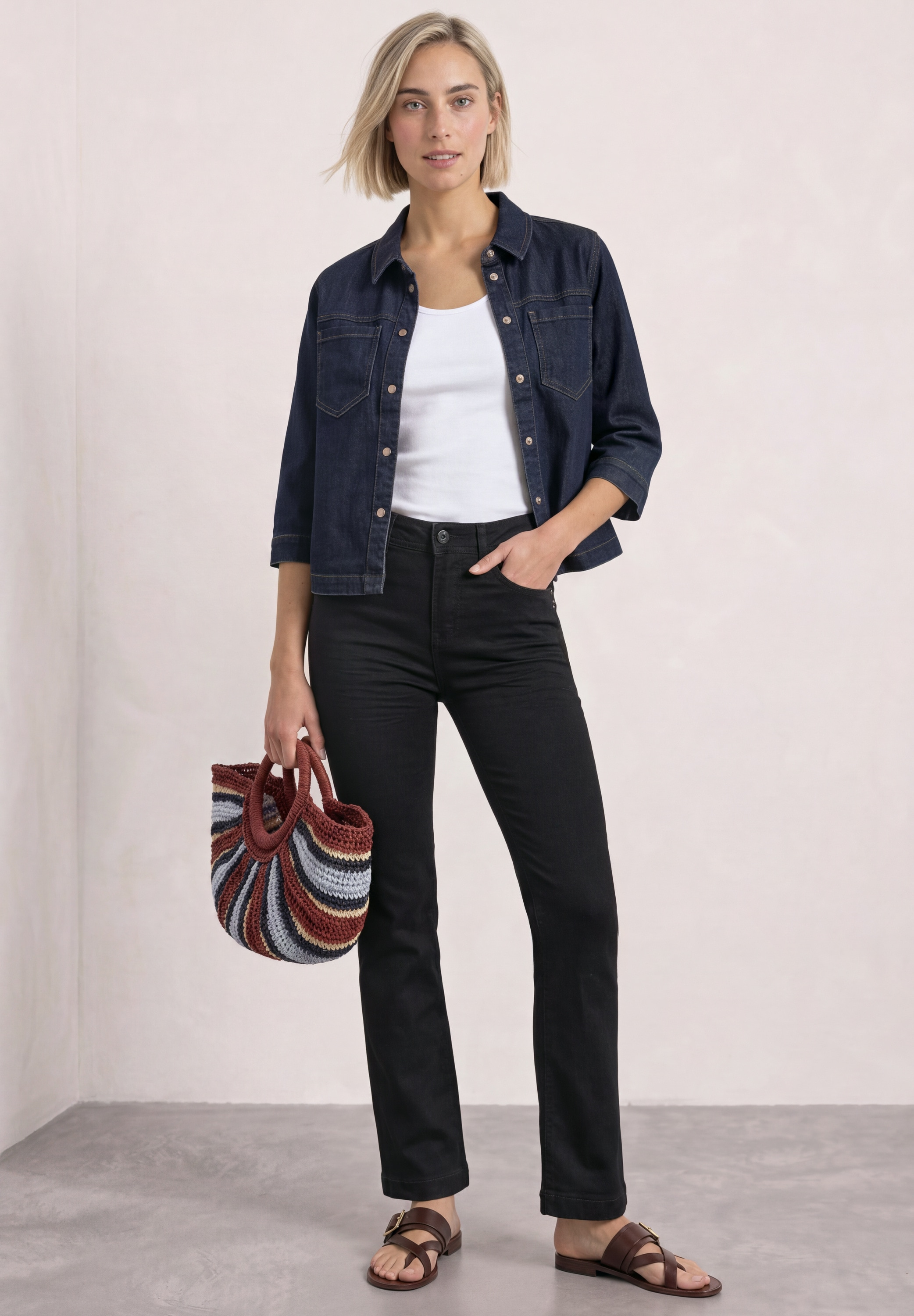 STREET ONE Slim-fit-Jeans 5-Pocket-Style