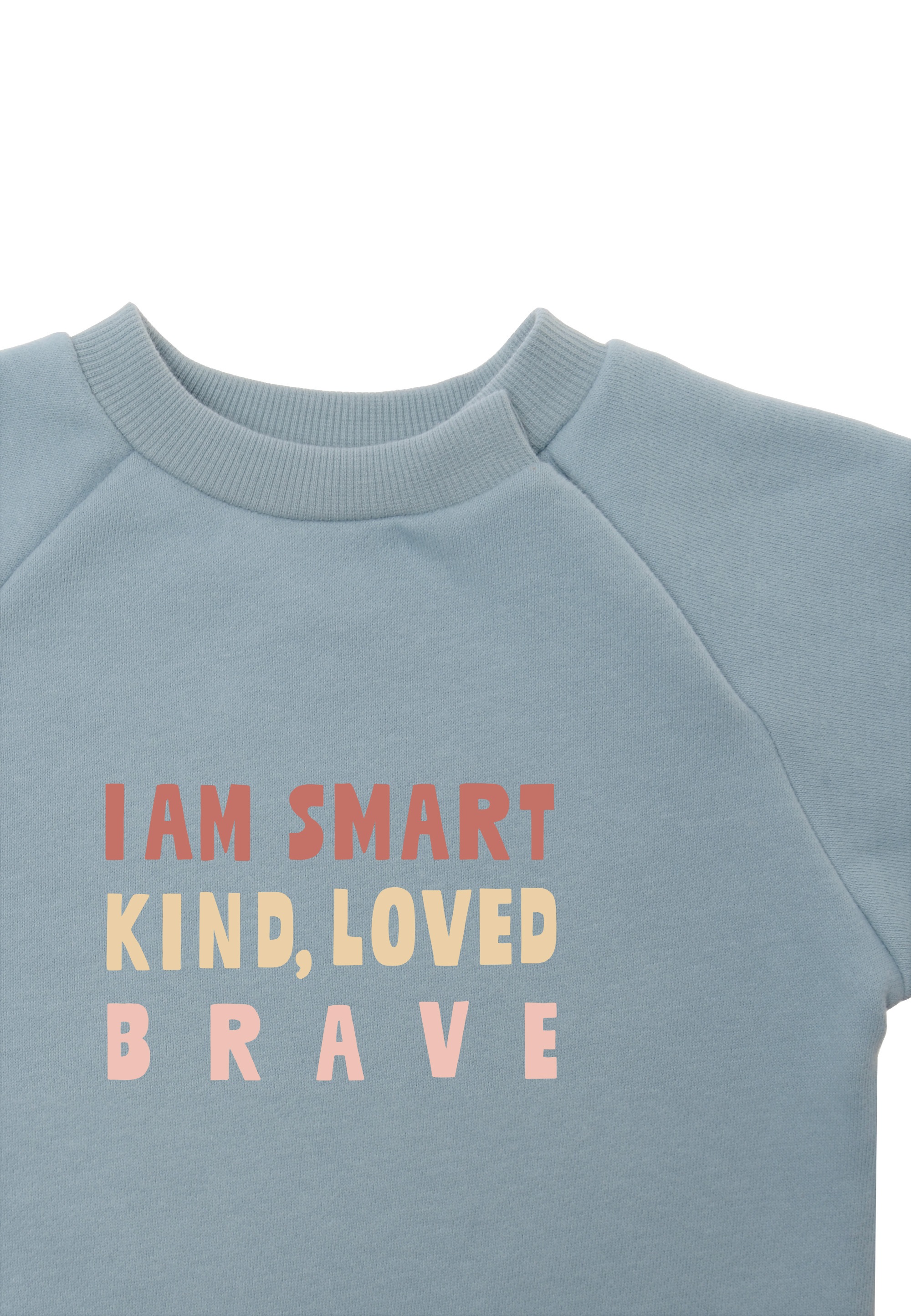 Thumbnail - Liliput Sweatshirt "i am smart, kind loved, brave", mit aussagekräftigem Statementprint