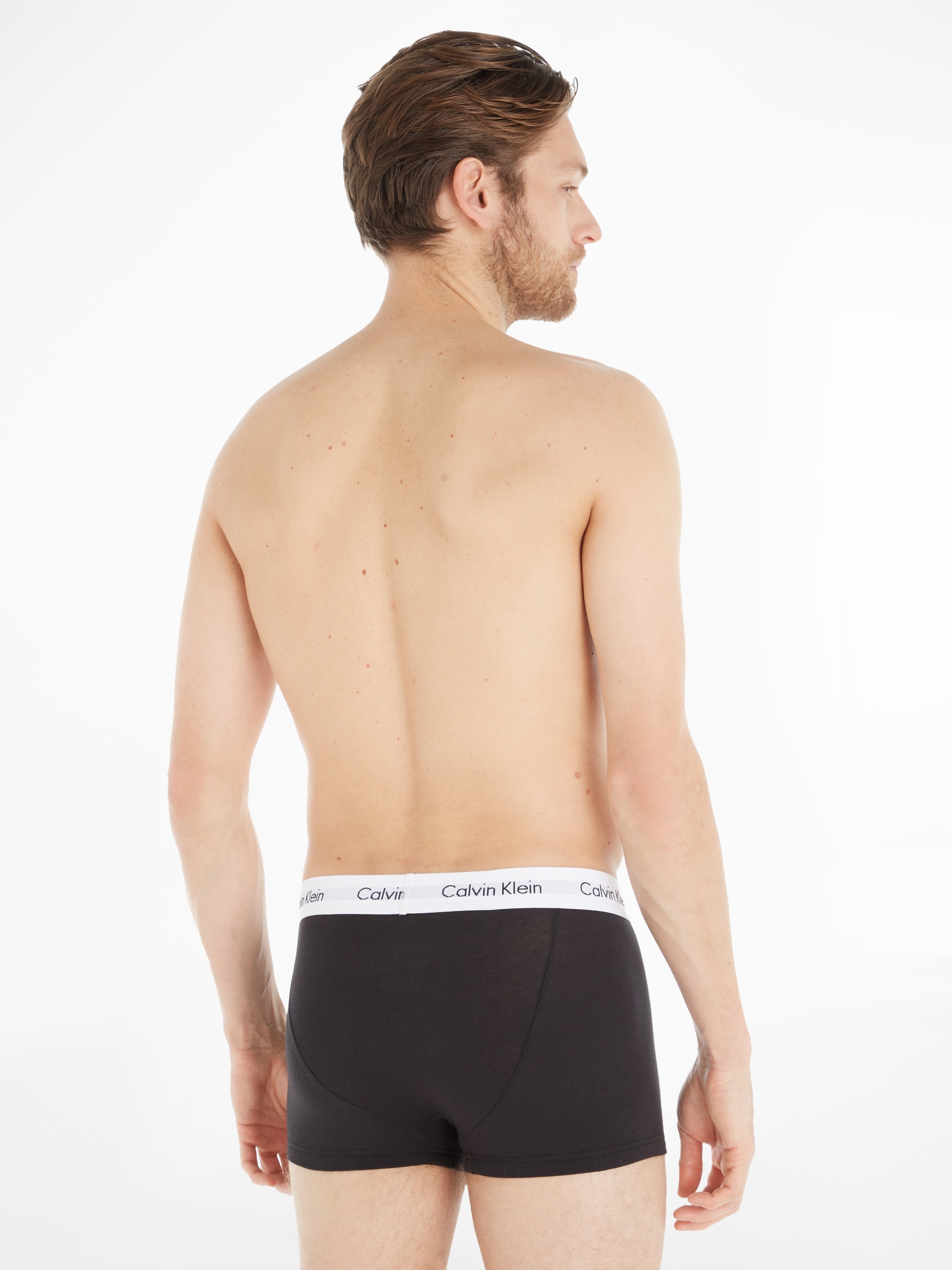 Calvin Klein Underwear Hipster, (3 St.), mit weißem Webbund