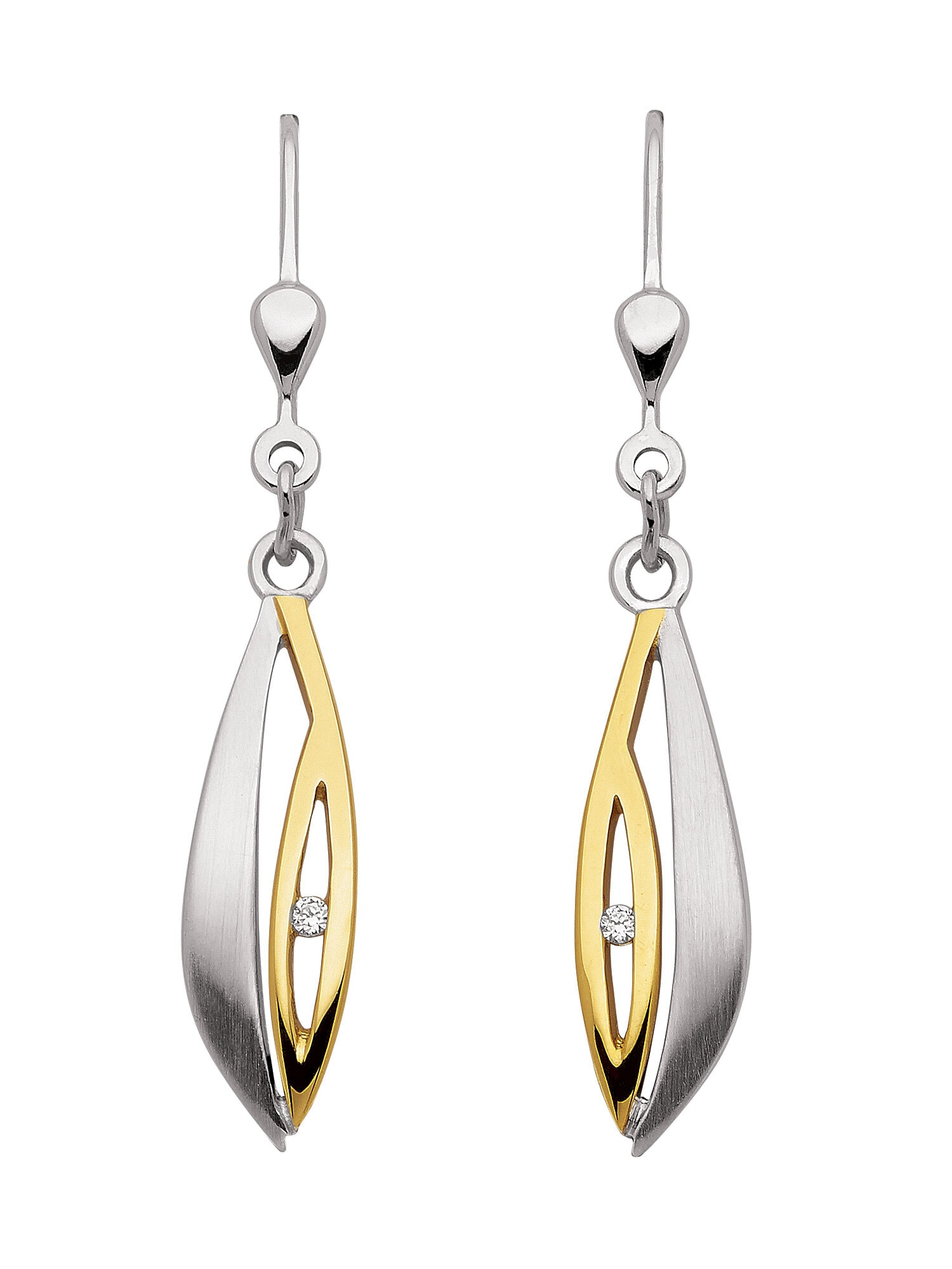 Ohrhänger«, Silber Damen für Ohrringe online bestellen Ohrhänger Zirkonia BAUR | mit Adelia´s Silberschmuck Paar »925