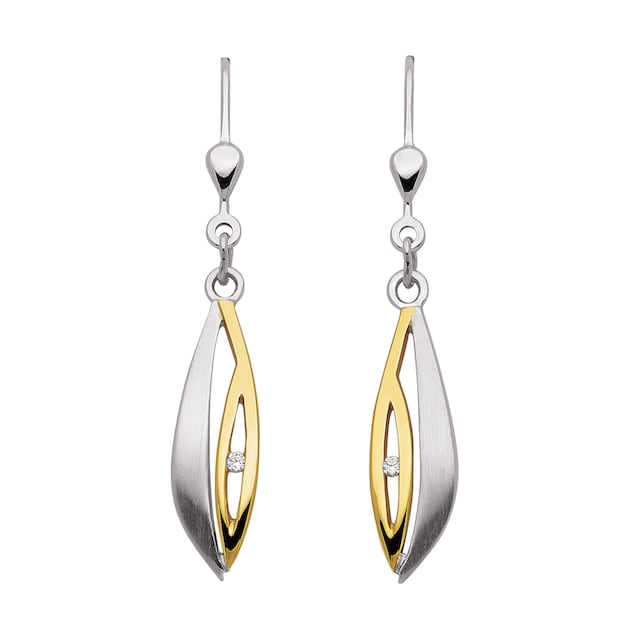 Adelia´s Paar Ohrhänger »925 Silber Ohrringe Ohrhänger«, mit Zirkonia  Silberschmuck für Damen online bestellen | BAUR