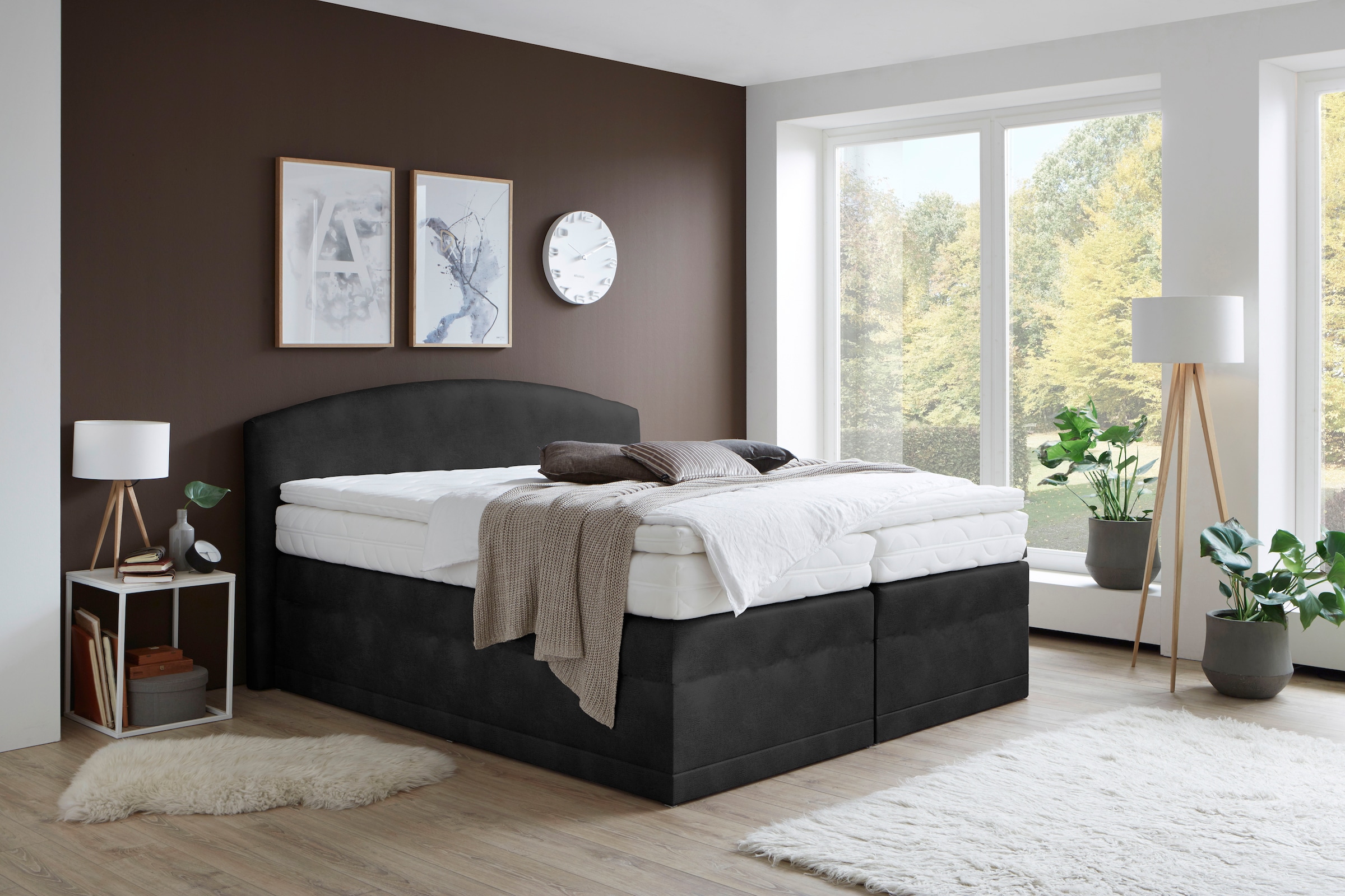 Westfalia Schlafkomfort Boxspringbett "Madeira" in verschiedenen Härtegrade günstig online kaufen