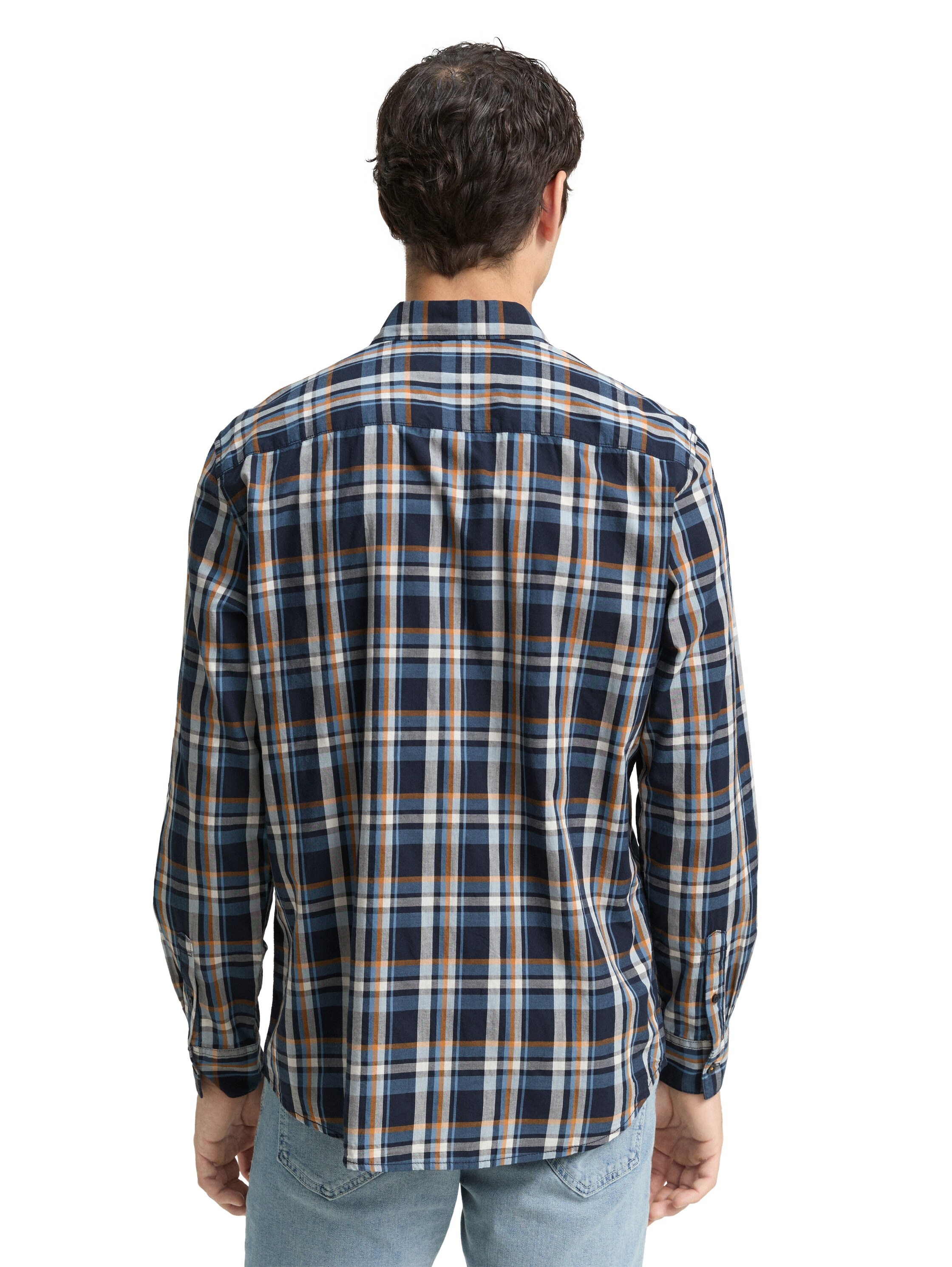 TOM TAILOR Langarmhemd mit Karomuster günstig online kaufen