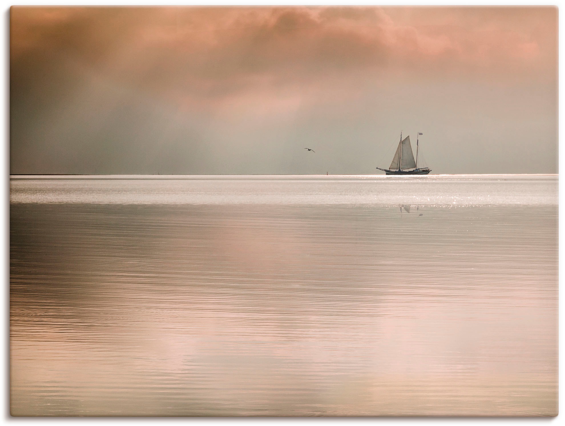Artland Leinwandbild "Augenblicke der Ruhe..." Gewässer 1 Stk. tlg. auf Hol günstig online kaufen