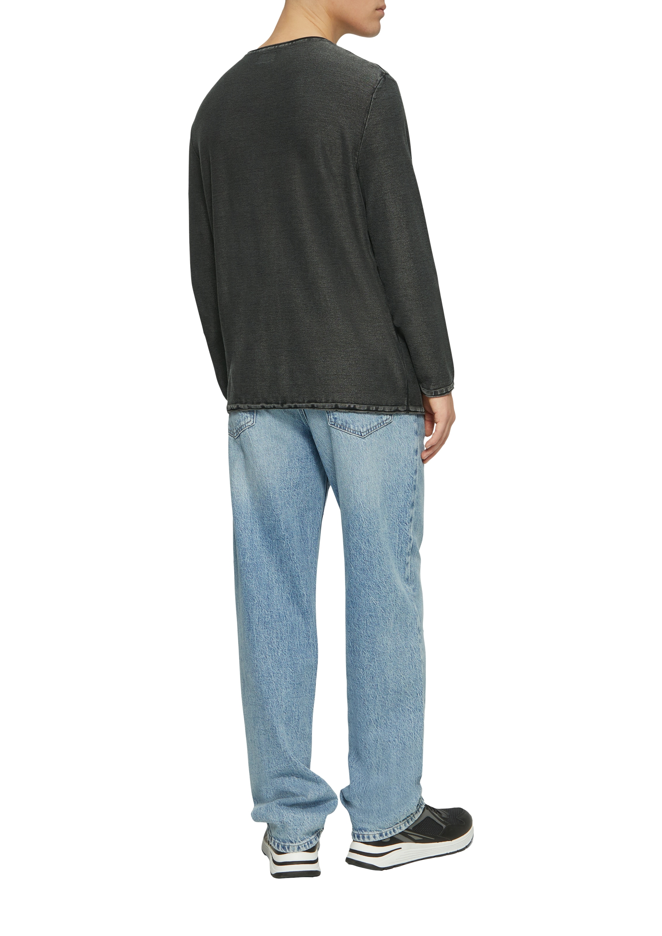 QS Strickpullover, mit Rollkante