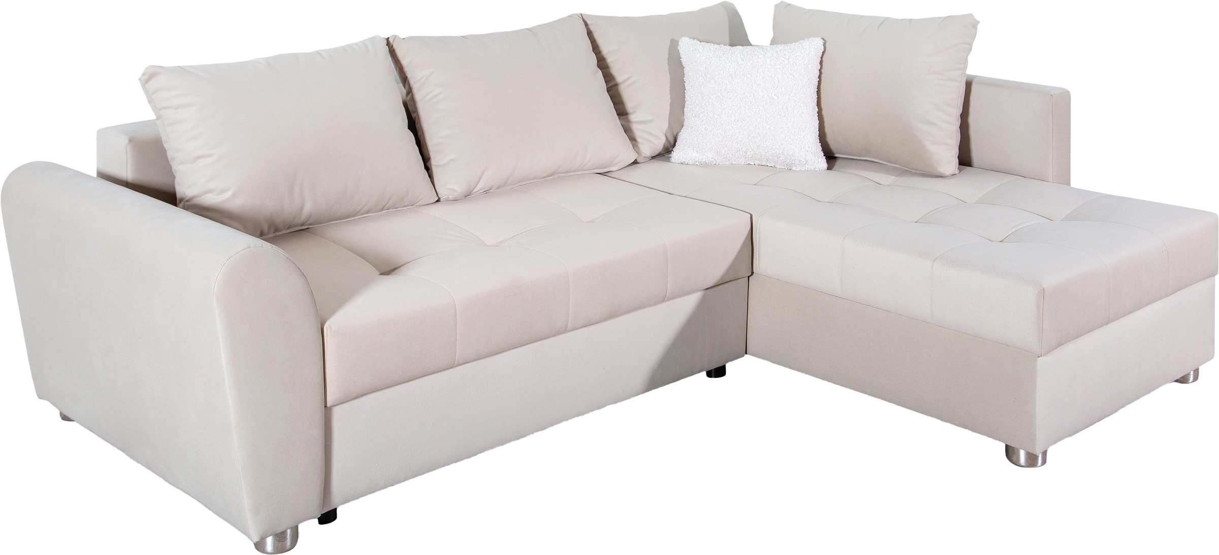 Thumbnail - COLLECTION AB Ecksofa "Jana L-Form" inkl. Bettfunktion,Bettkasten und Bonnelfederkern