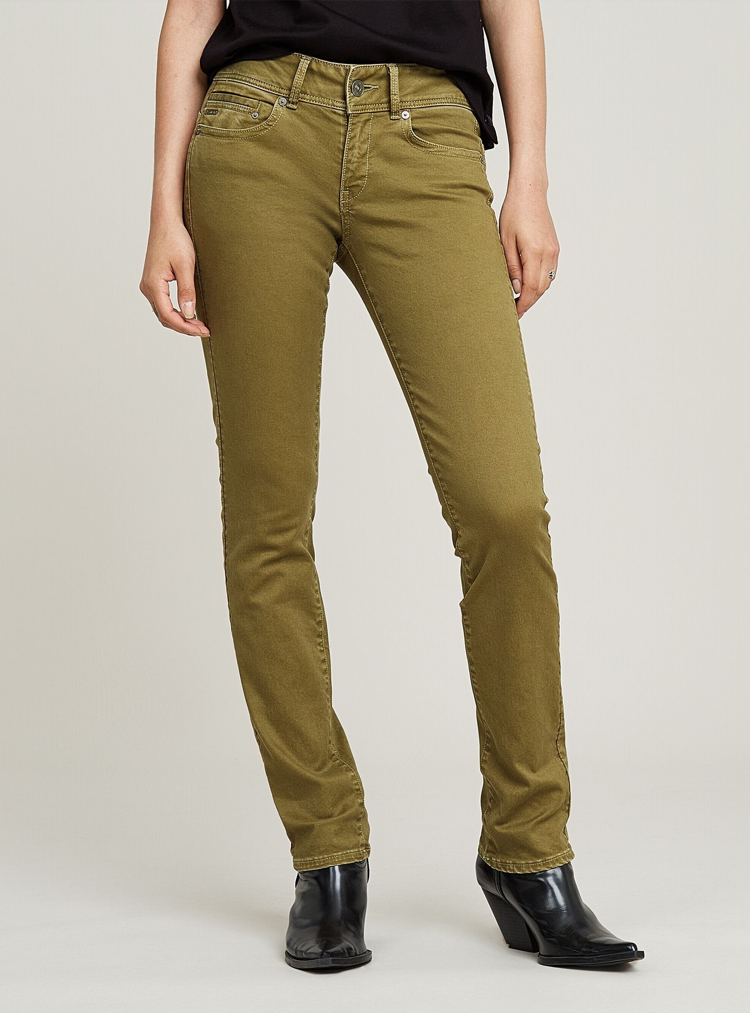 G-STAR Chinohose "Midge Slim Straight Chino" günstig online kaufen