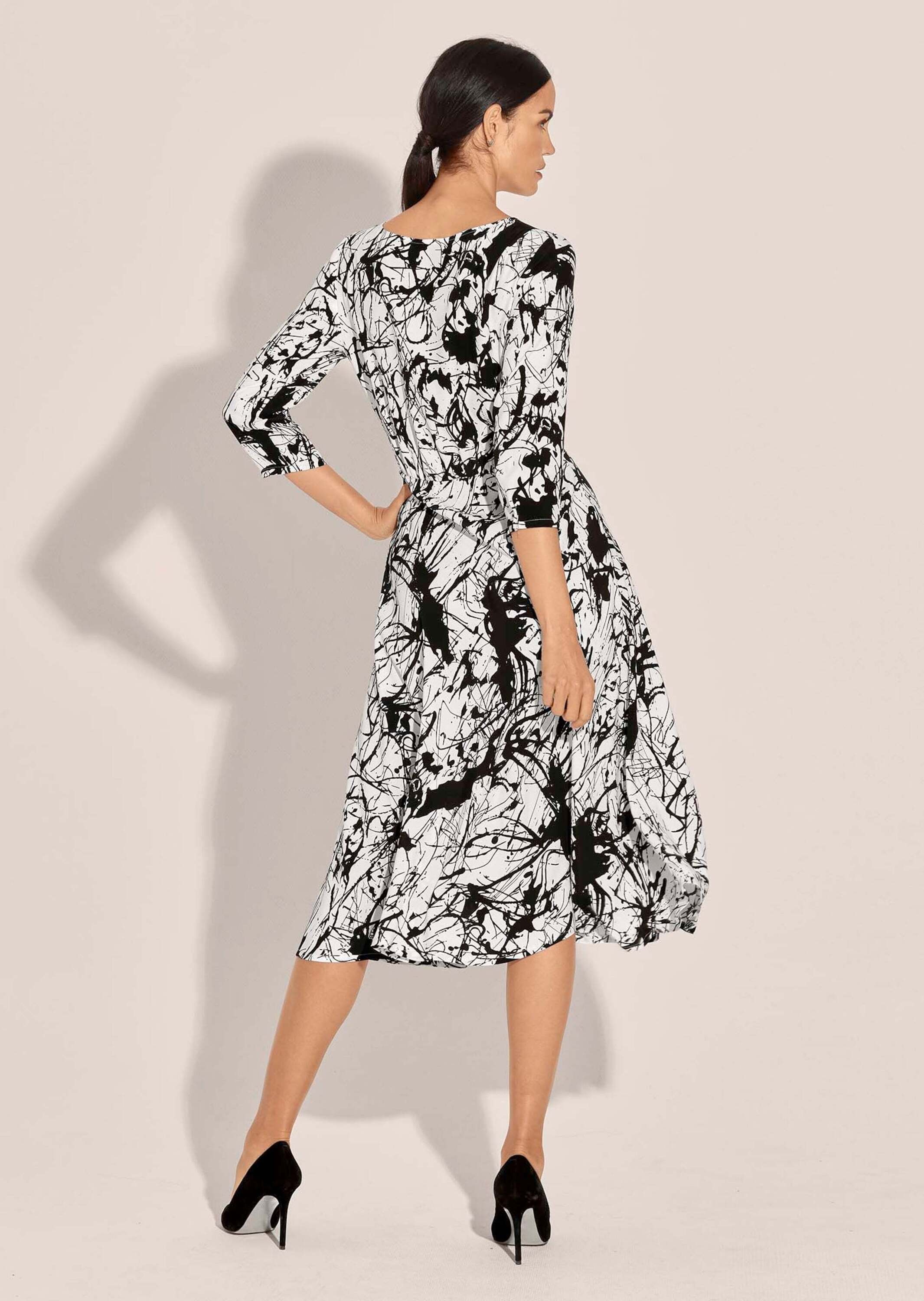 MADELEINE Midikleid »Kleid Kleid mit Unikat-Druck«