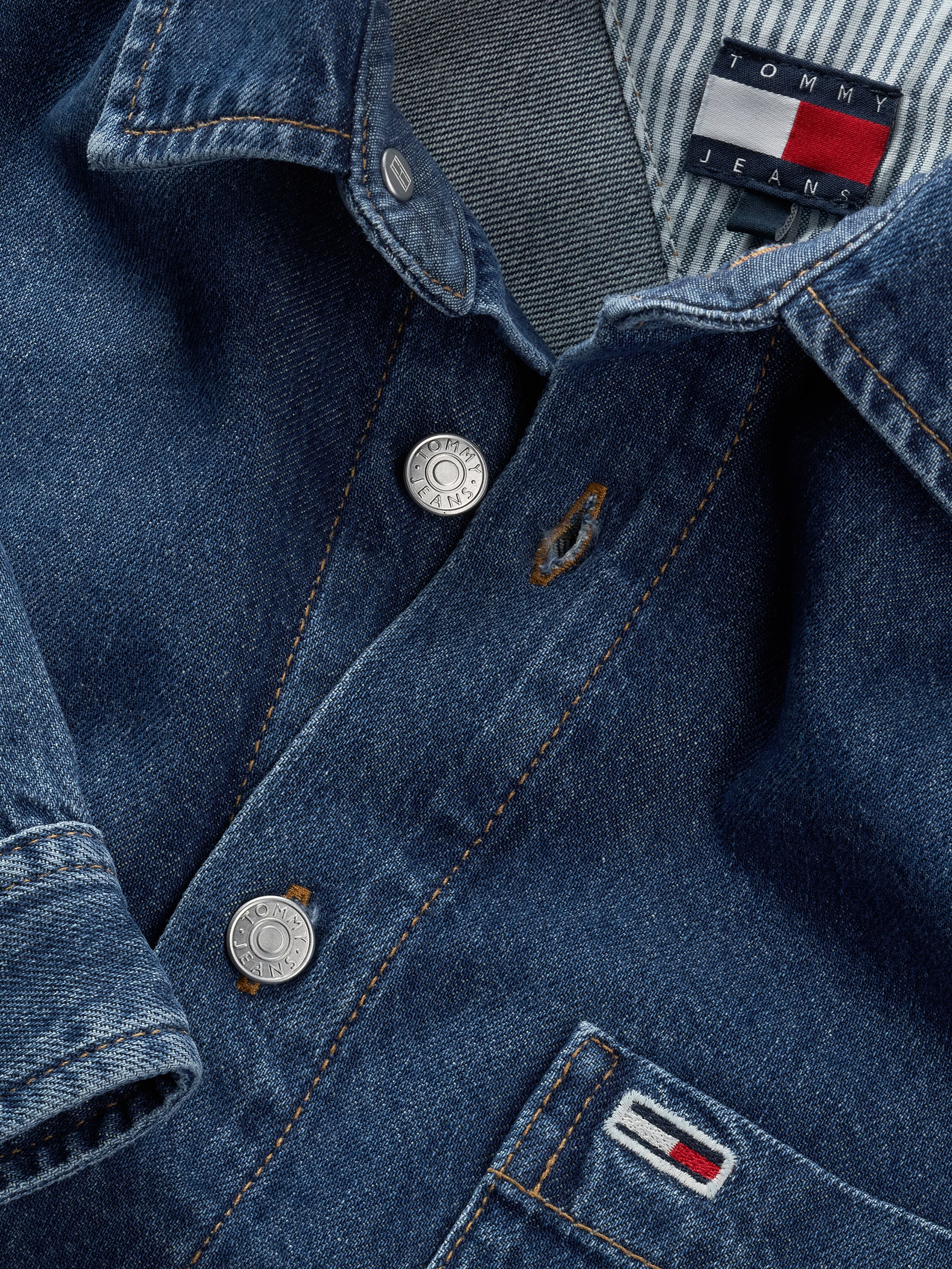 Tommy Jeans Jeanshemd »REGULAR LS SHIRT BI5031«