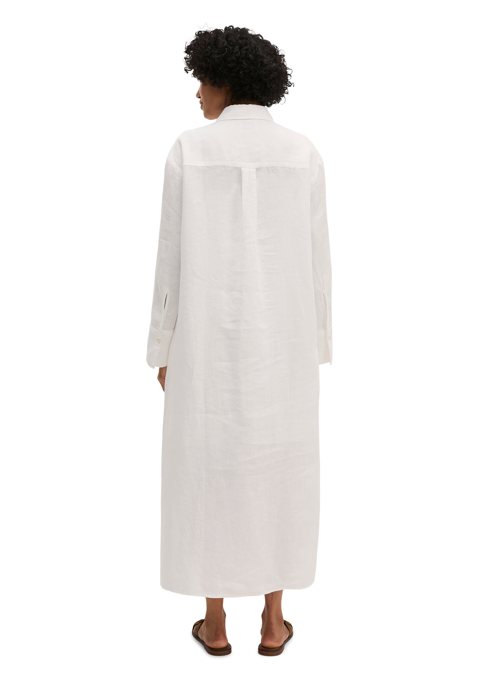 Marc O'Polo Hemdblusenkleid »mit Taillenbindeband«