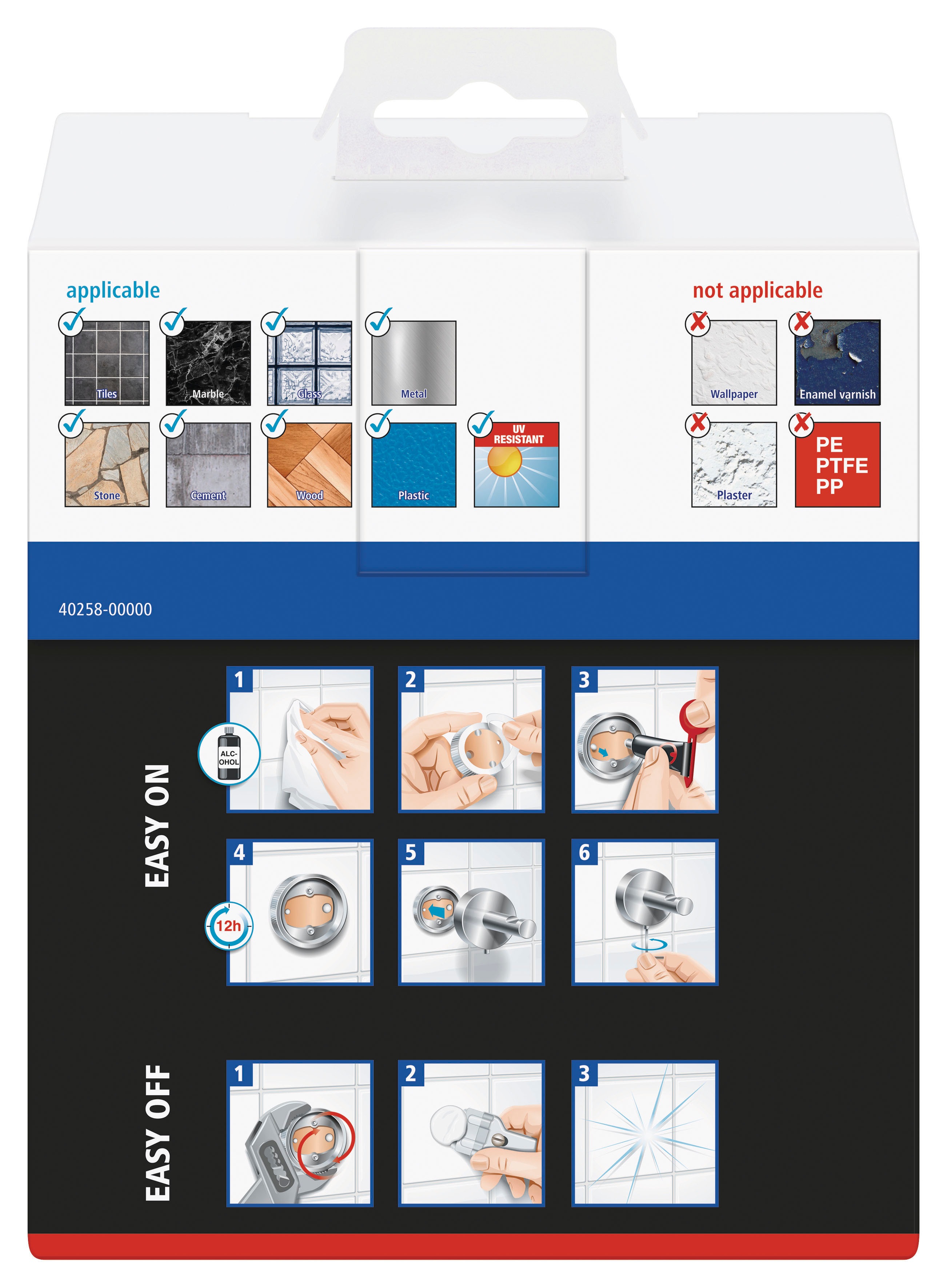 Thumbnail - tesa Toilettenpapierhalter "Toilettenpapierhalter 1x tesa klaam Toilettenpapierhalter"