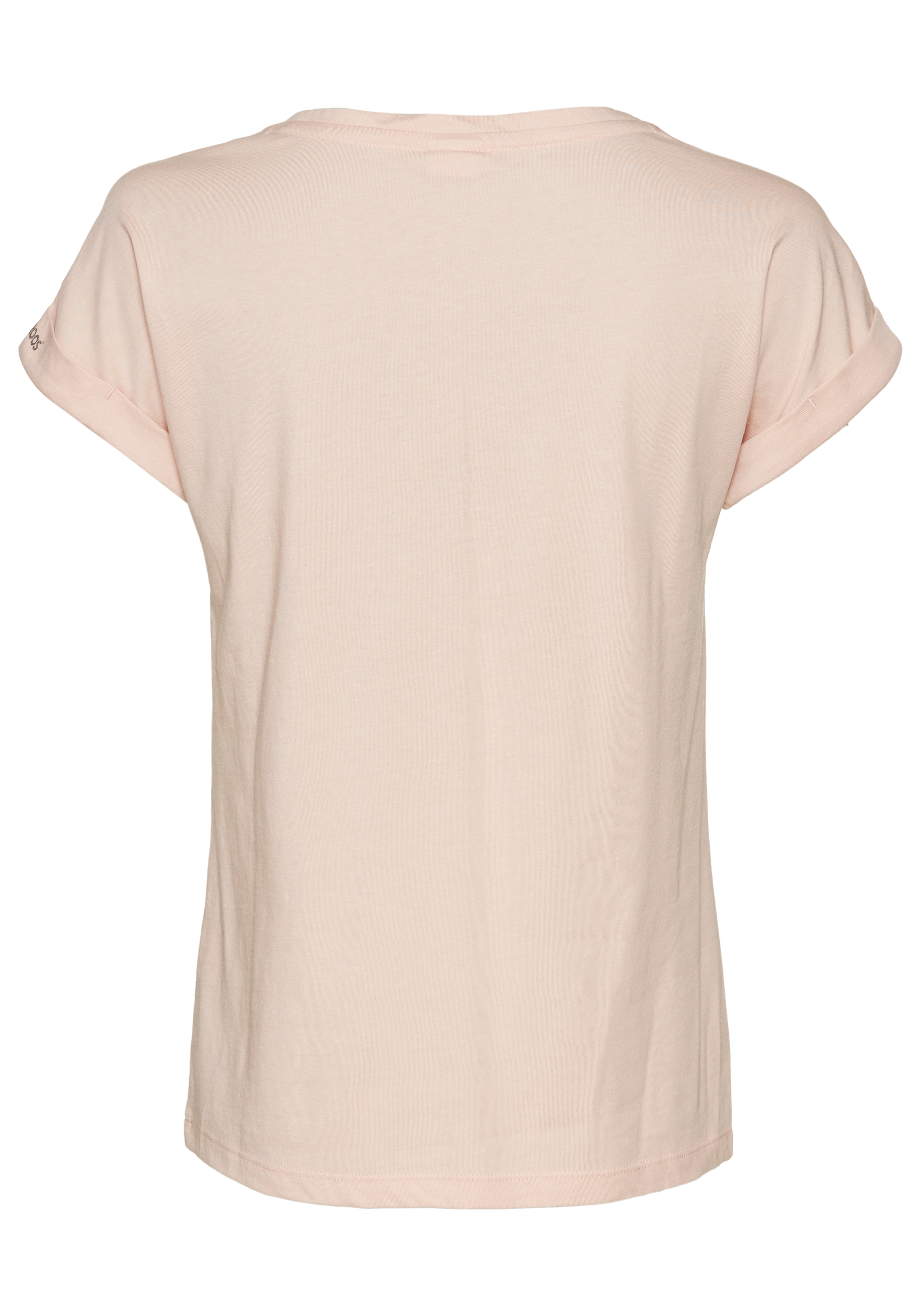 KangaROOS T-Shirt, (Packung, 2 tlg., 2er-Pack), aus elastischem Jersey