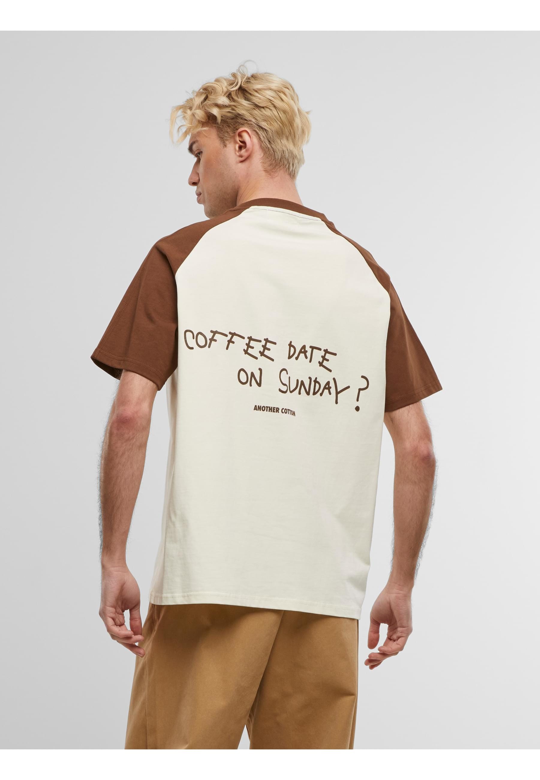 Another Cotton Lab T-Shirt »Another Cotton Lab Coffee Date Oversized Raglan Tshirt«, (1 tlg.)