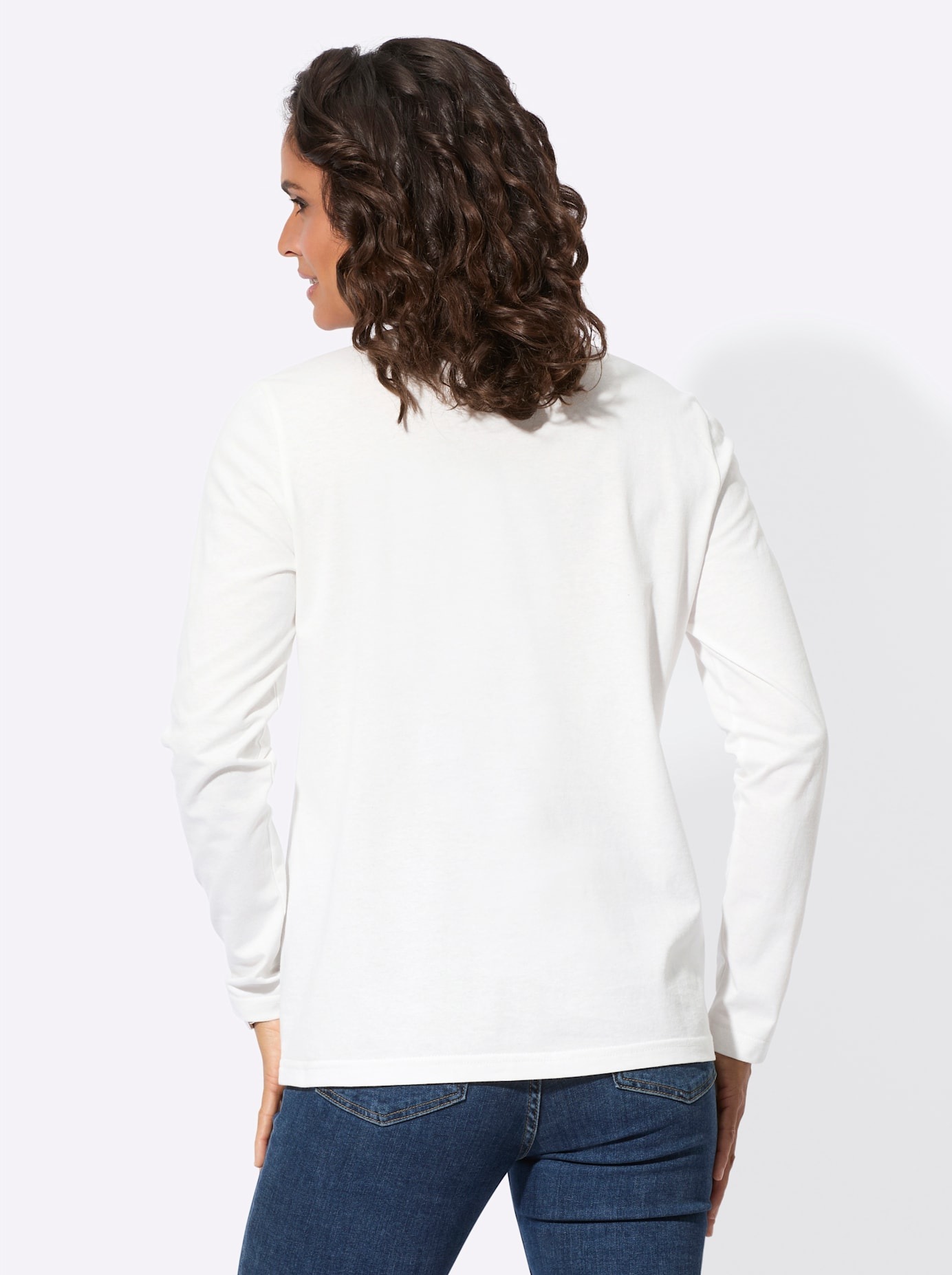 Casual Looks Rundhalsshirt "Shirt" 1 Stk. günstig online kaufen