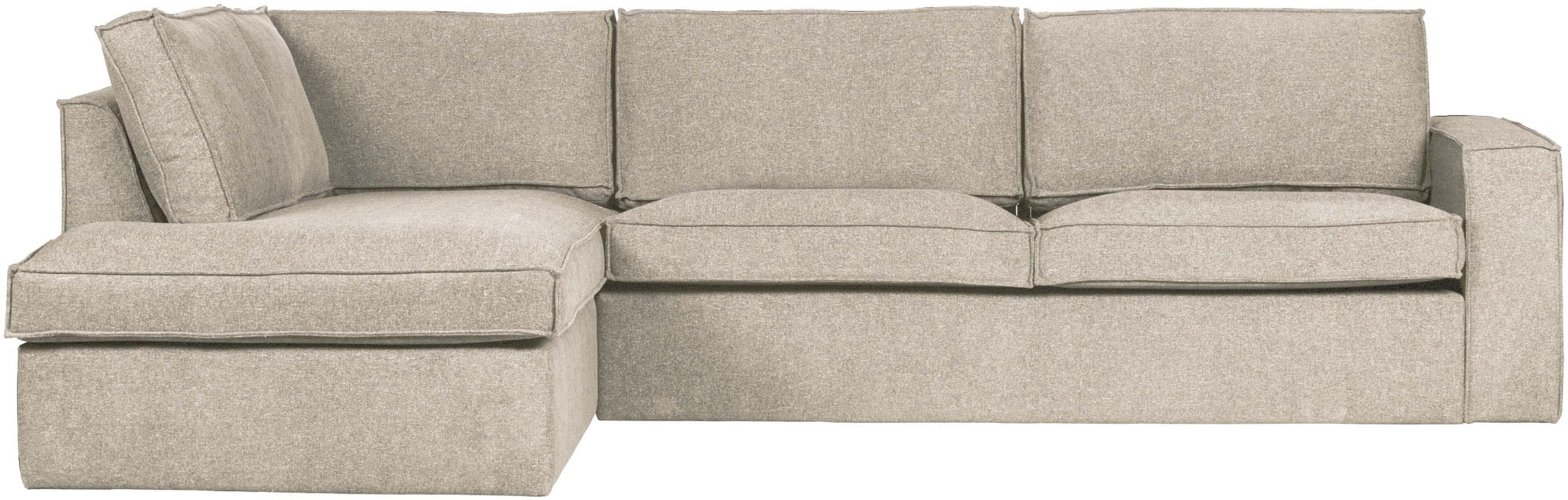 WOOOD Ecksofa "Thomas", frei im Raum stellbar, Stellmaße H 92 cm x B 283 cm günstig online kaufen