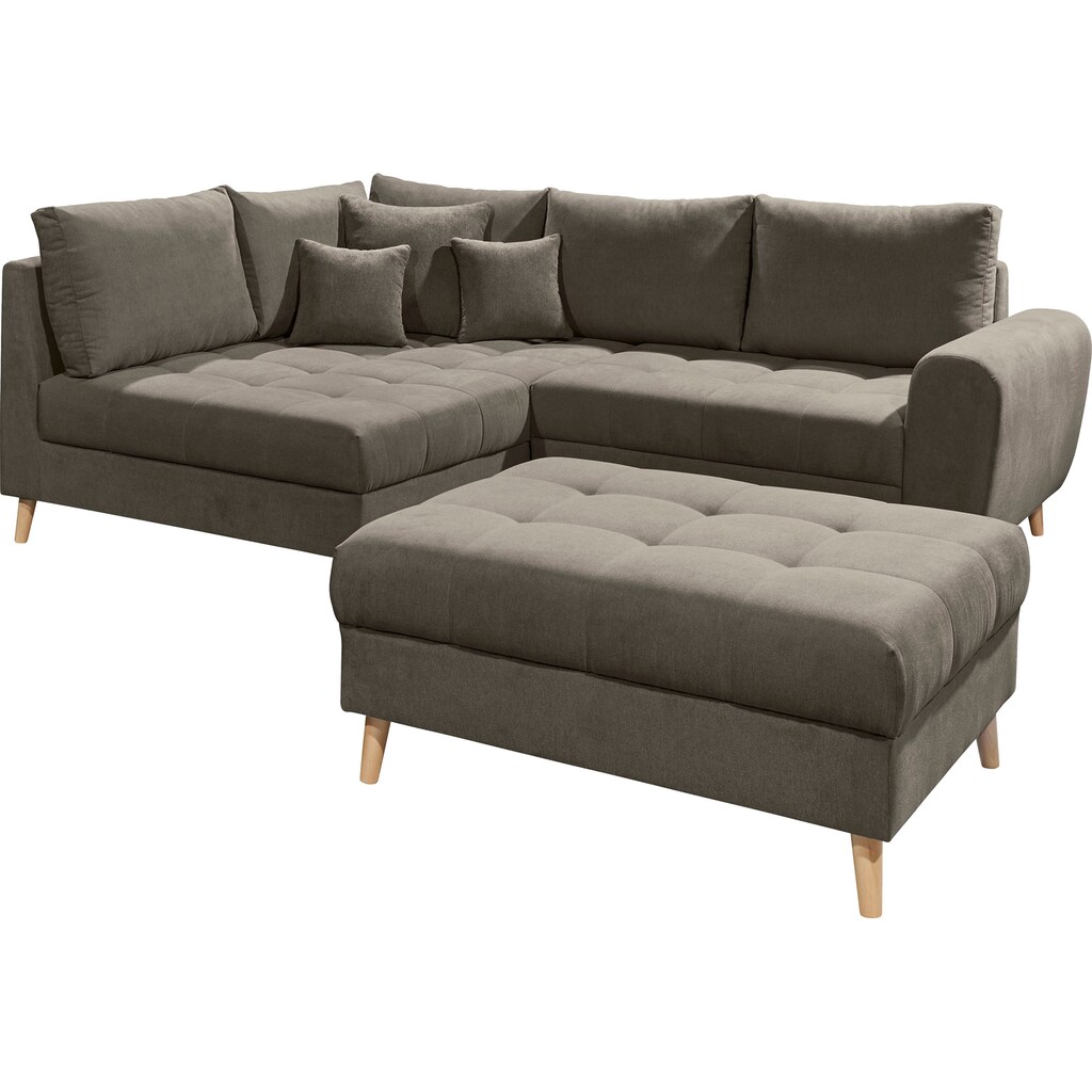 ED EXCITING DESIGN Ecksofa »Alice«, (Set)