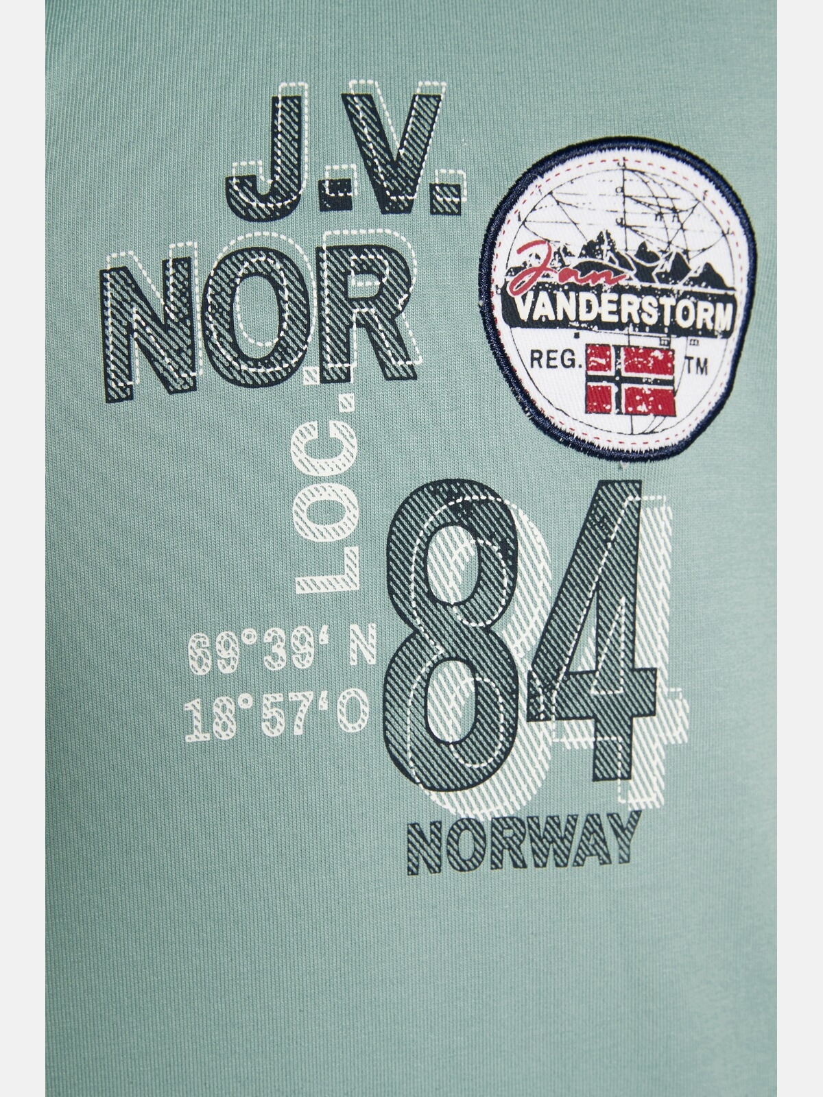 Jan Vanderstorm Kapuzensweatjacke »Sweatjacke GARRELF«