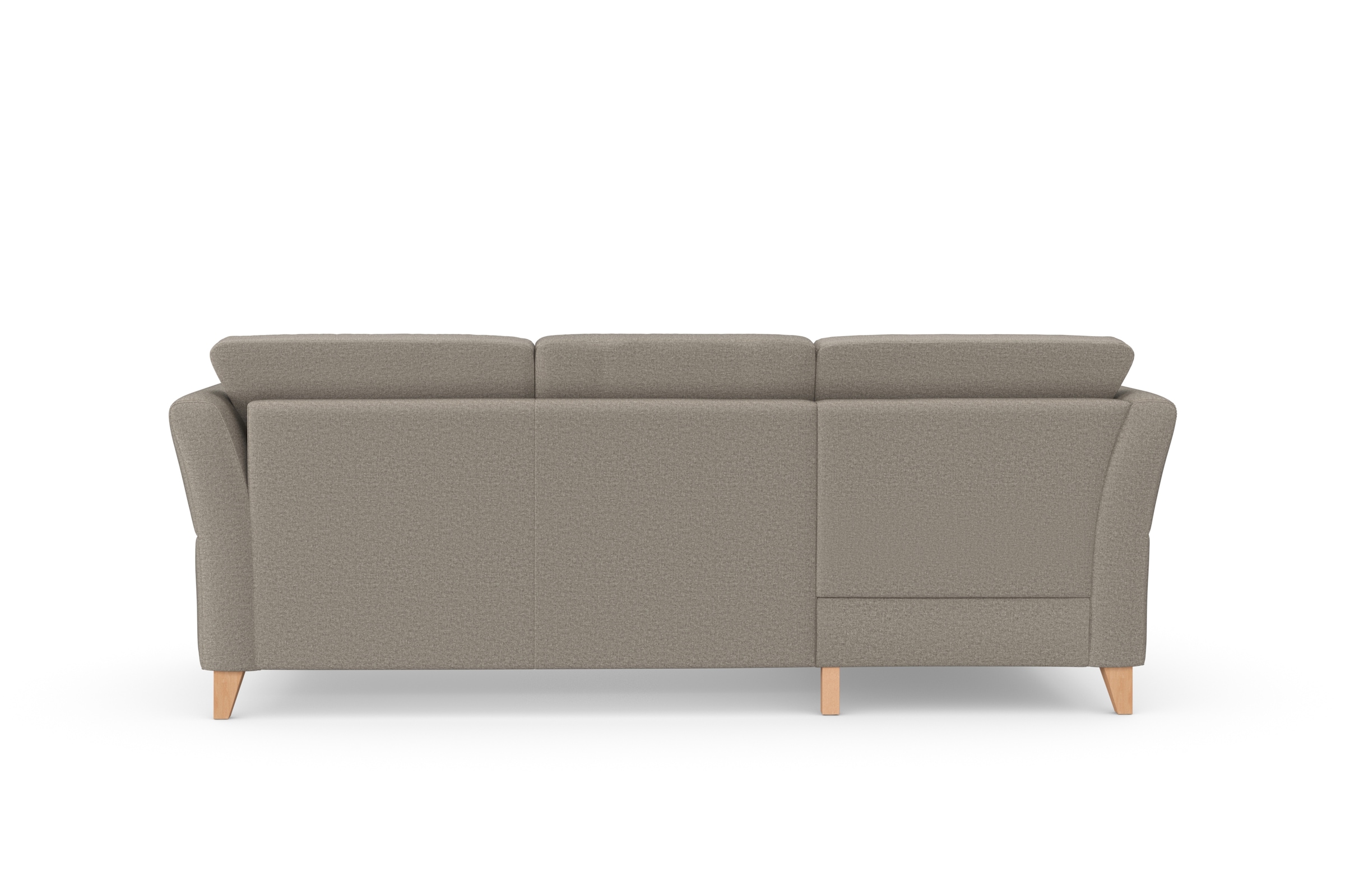 sit&more Ecksofa »Visby L-Form«, Wahlweise mit Bettfunktion und Bettkasten, frei im Raum stellbar