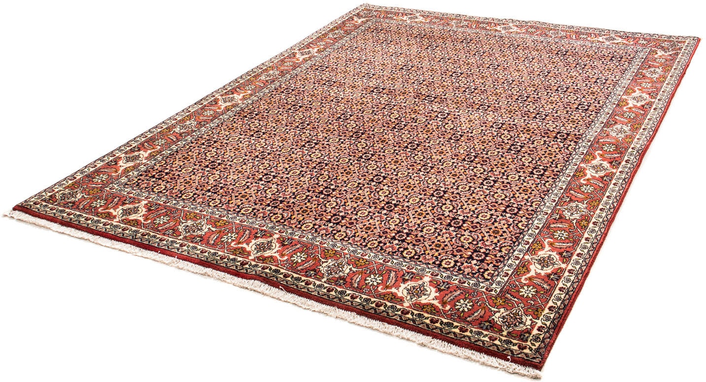 morgenland Orientteppich "Perser - Bidjar - 235 x 171 cm - hellrot", rechteckig, 15 mm Höhe, Wohnzimmer, Handgeknüpft, E