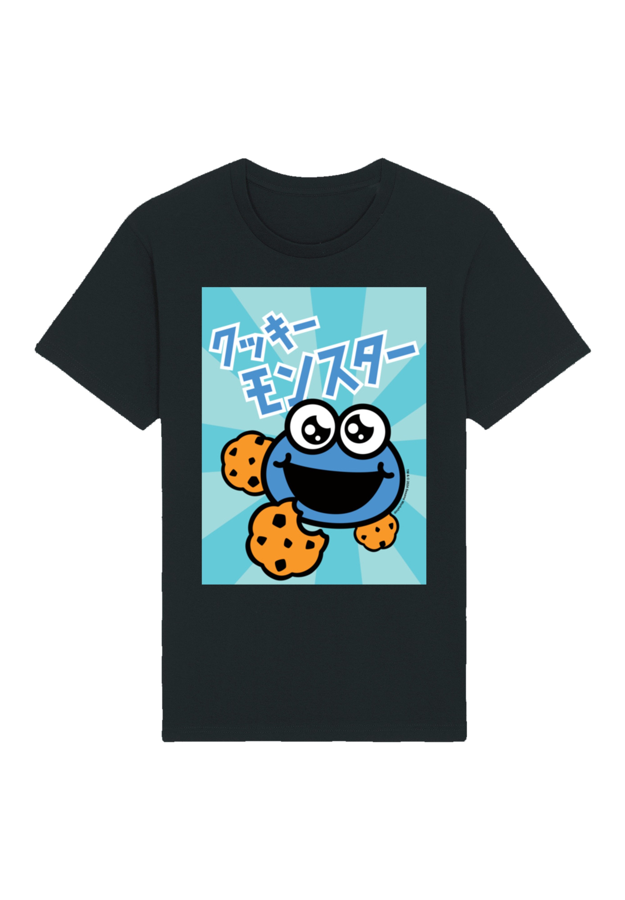 F4NT4STIC T-Shirt "Sesamstraße Cookie Monster Anime", Premium Qualität günstig online kaufen