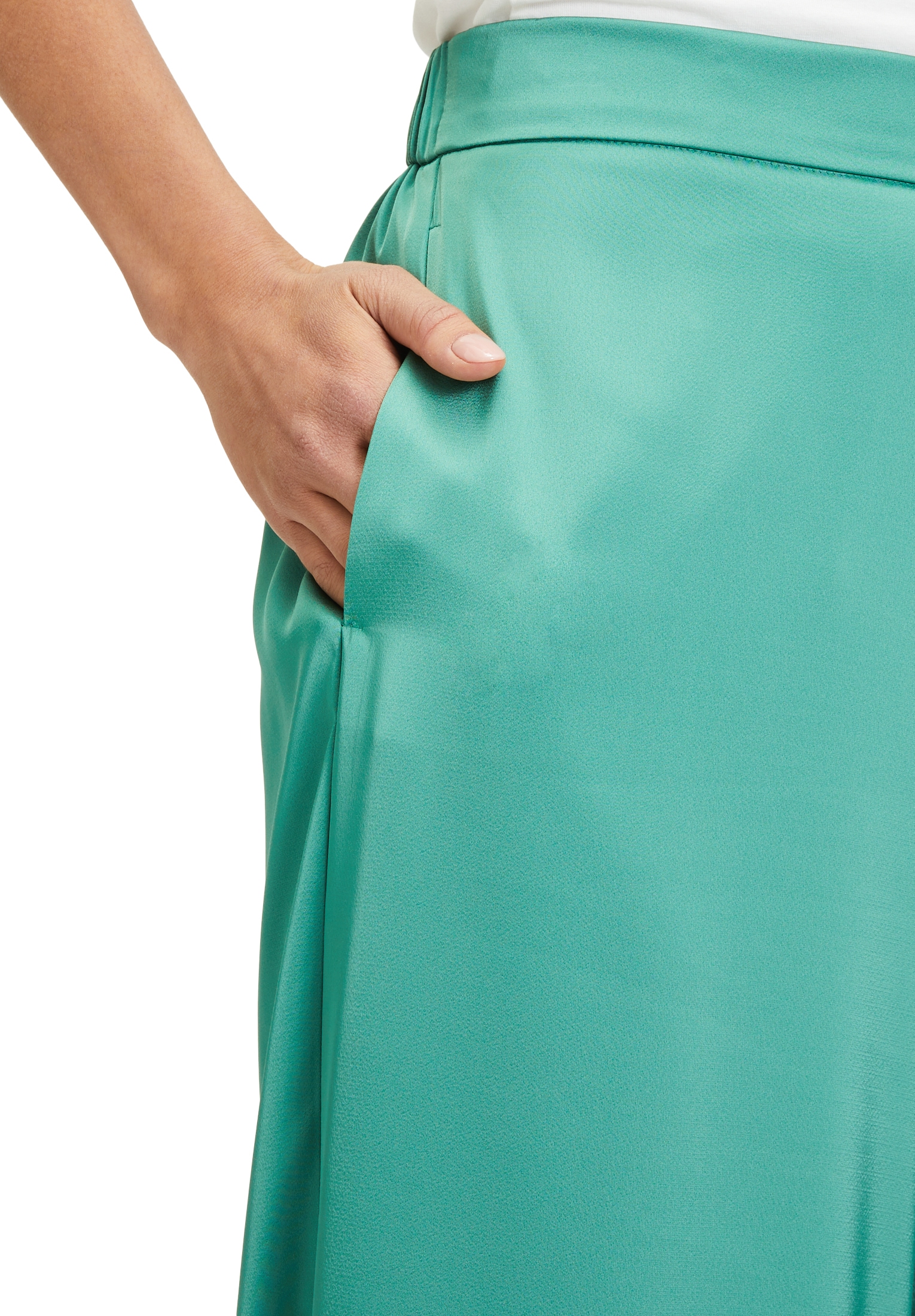Vera Mont Stoffhose »Vera Mont Damen Modern fit Hose mit Taschen«, Material