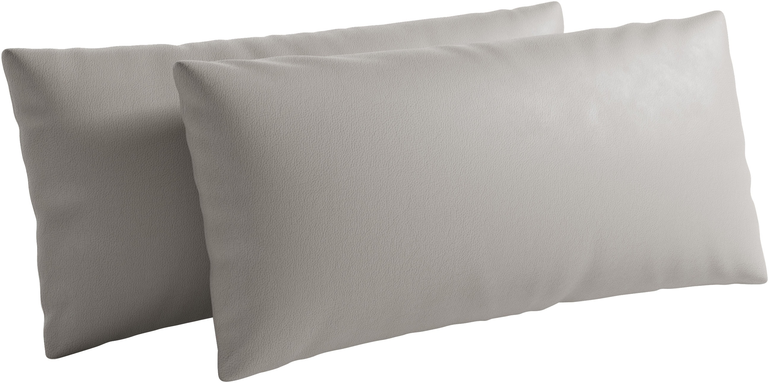 sit&more Sofakissen "Chelsea, 60 cm, Leder" zur Auswahl Sets mit 2 oder 3 Stück