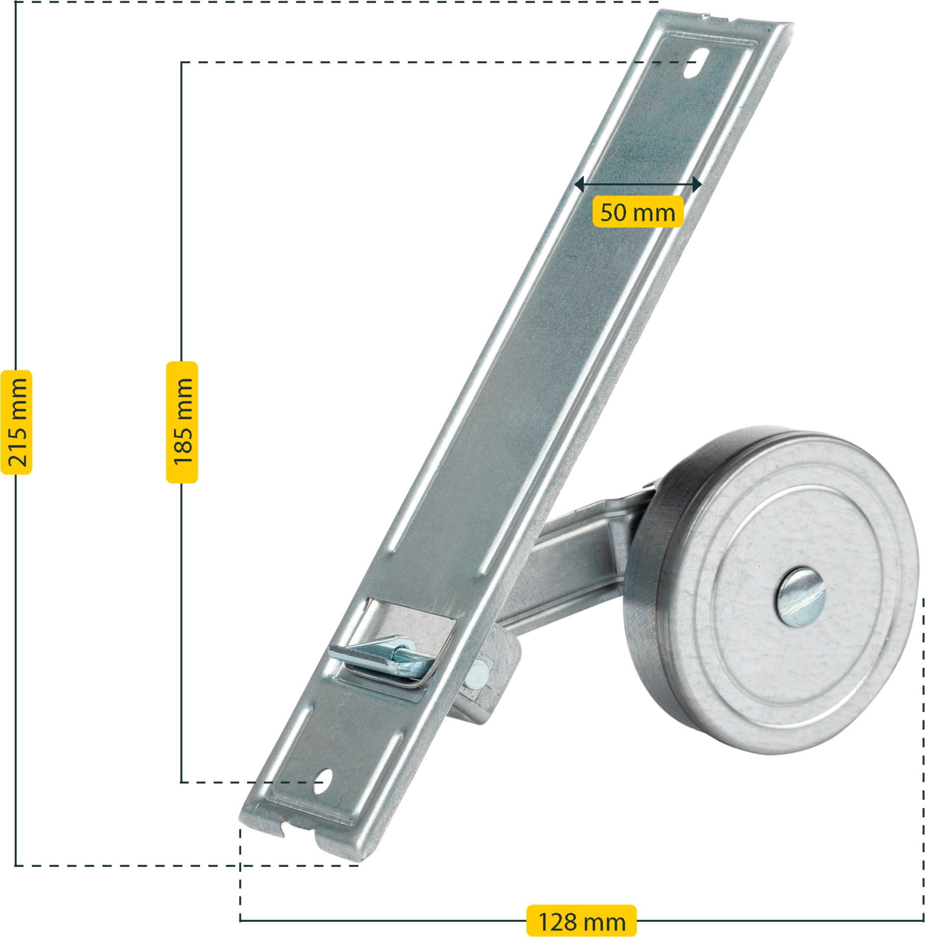 SCHELLENBERG Einlass-Gurtwickler »für das Rollladensystem Maxi, Lochabstand 18,5 cm, Unterputz-Montage«, für Rollladengurte mit 23 mm Breite