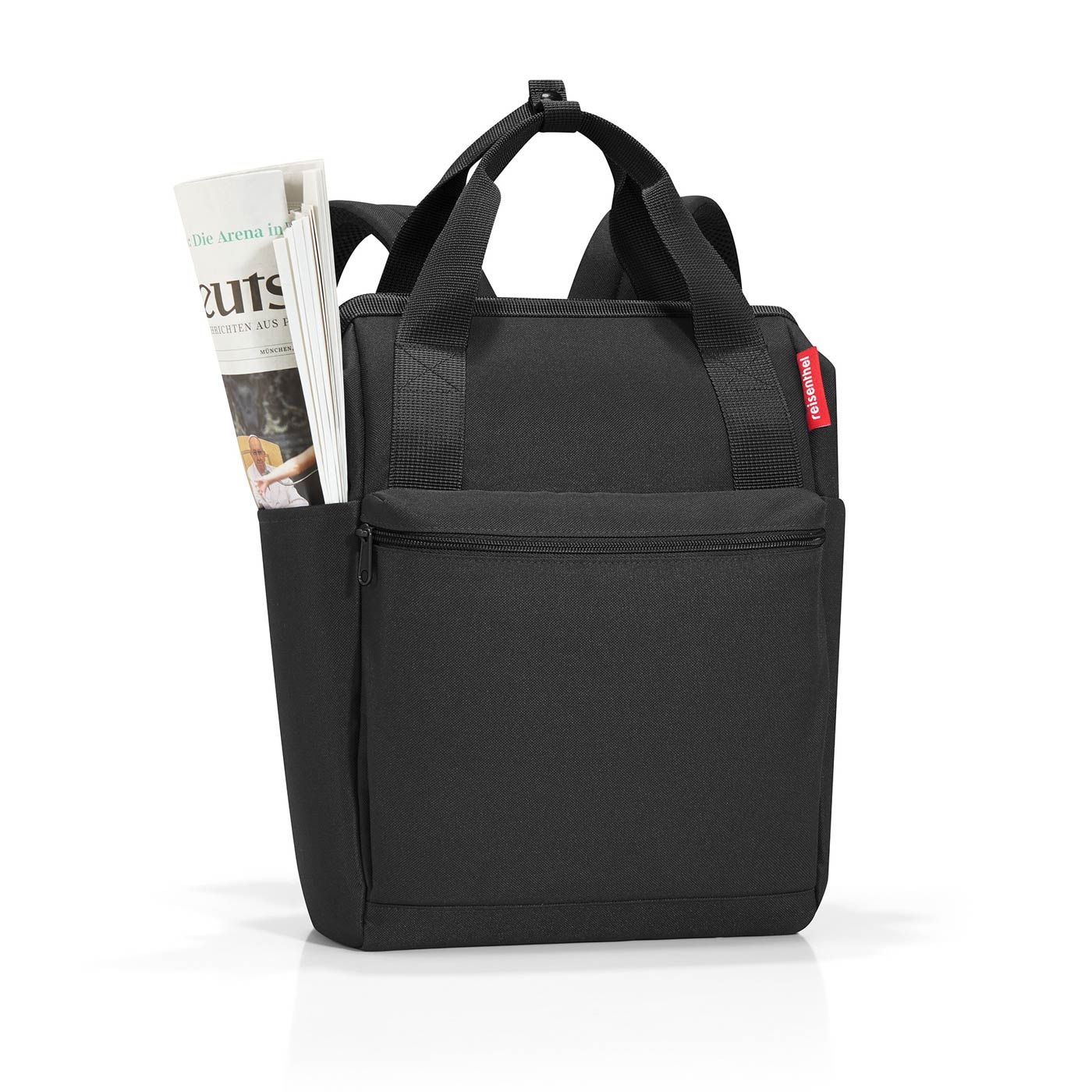 REISENTHEL® Rucksack »reisenthel allrounder R« Stecklasche zur Befestigung an Reisetrolley-Griffen