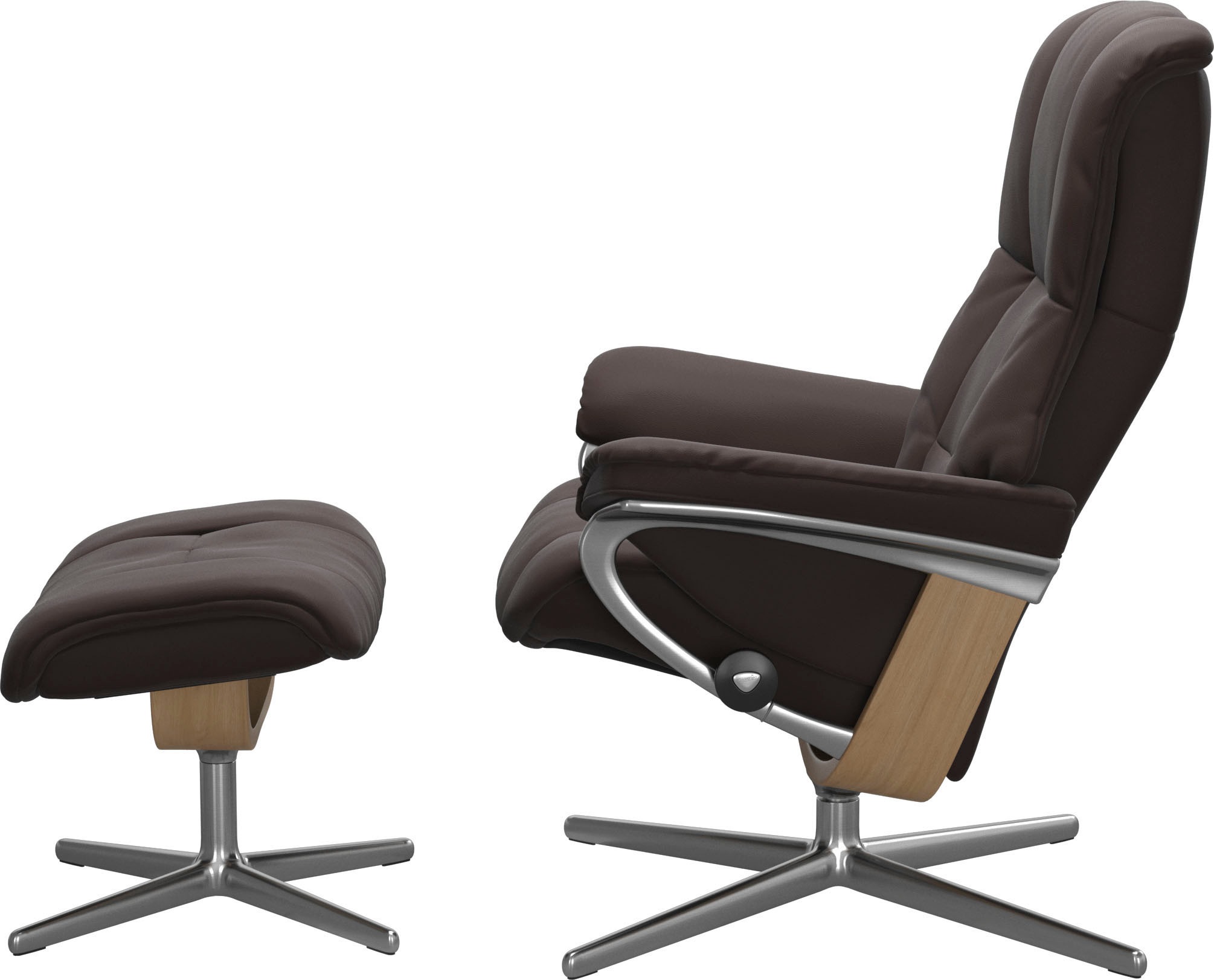 Stressless® Relaxsessel »Mayfair«, mit Cross Base, Größe S, M & L, Holzakzent Eiche