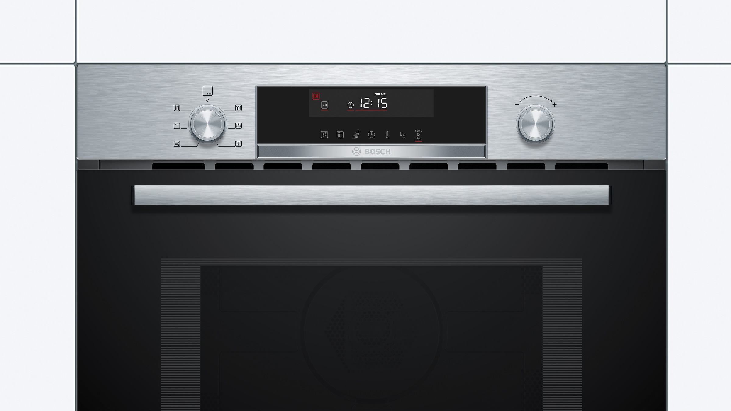 BOSCH Einbau-Mikrowelle »CMA585GS0«, Grill-Heißluft, 3350 W