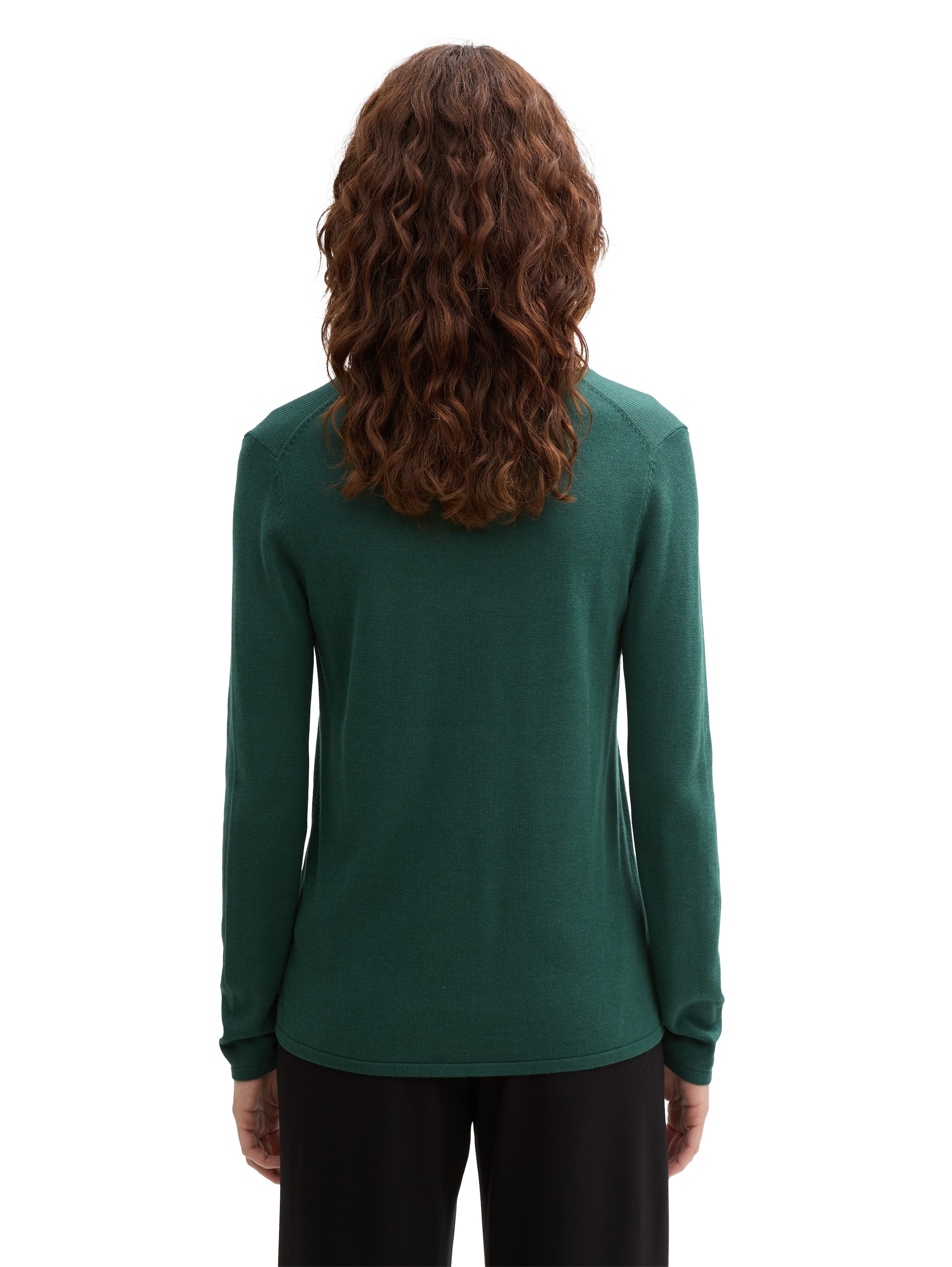TOM TAILOR V-Ausschnitt-Pullover