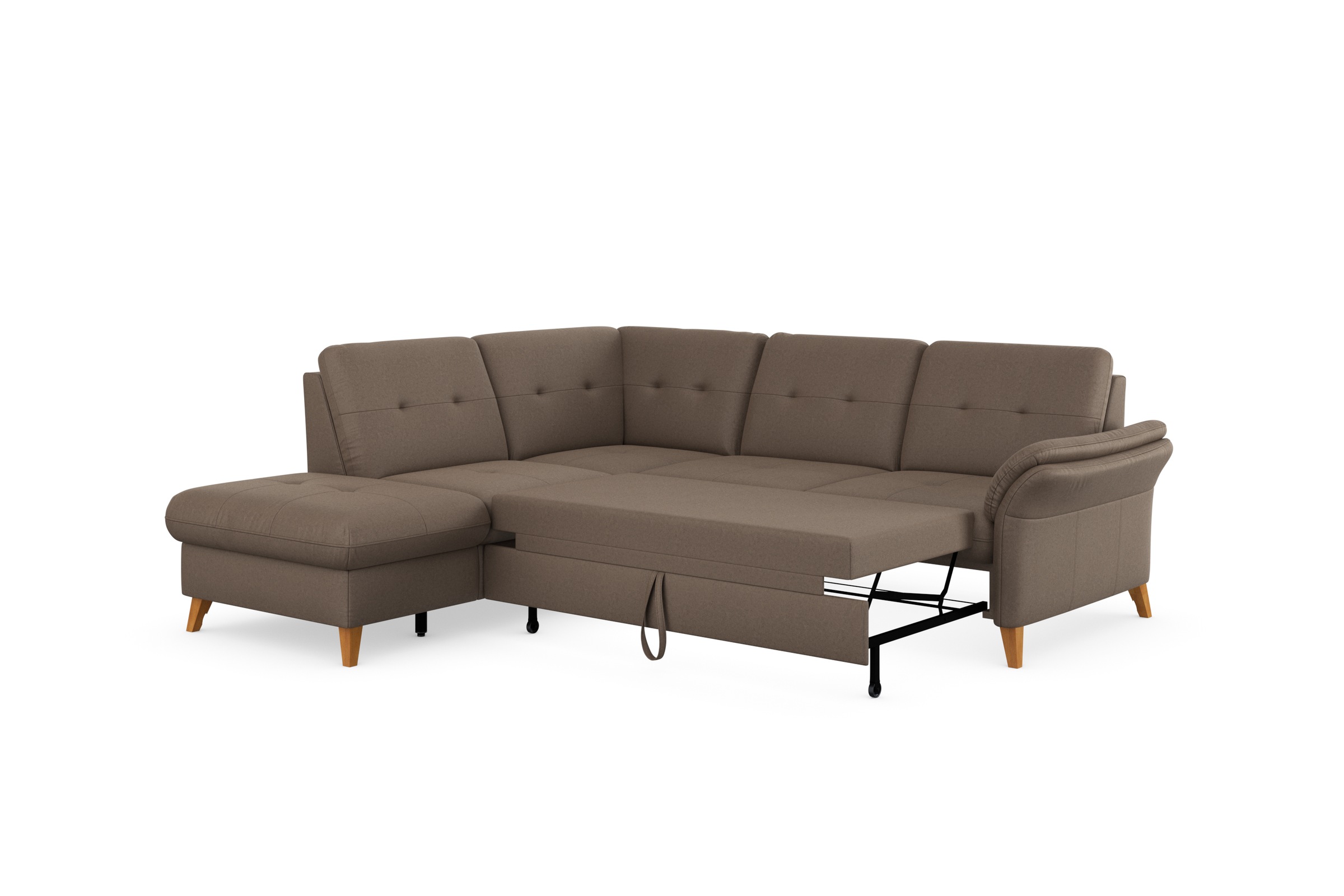 sit&more Ecksofa »Göteborg«, inkl. Sitztiefenverstellung, wahlweise mit Bettfunktion & Bettkasten