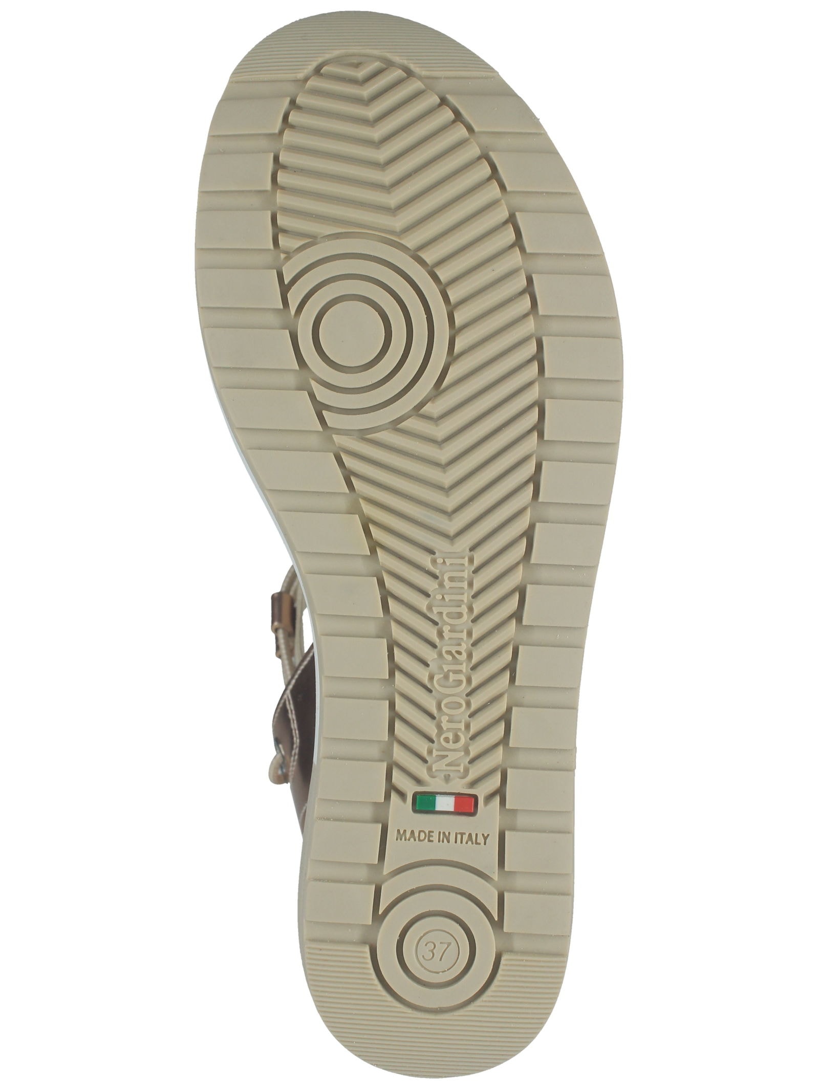 Nero Giardini Keilsandalette »Nero Giardini Sandalen Lederimitat/Textil«