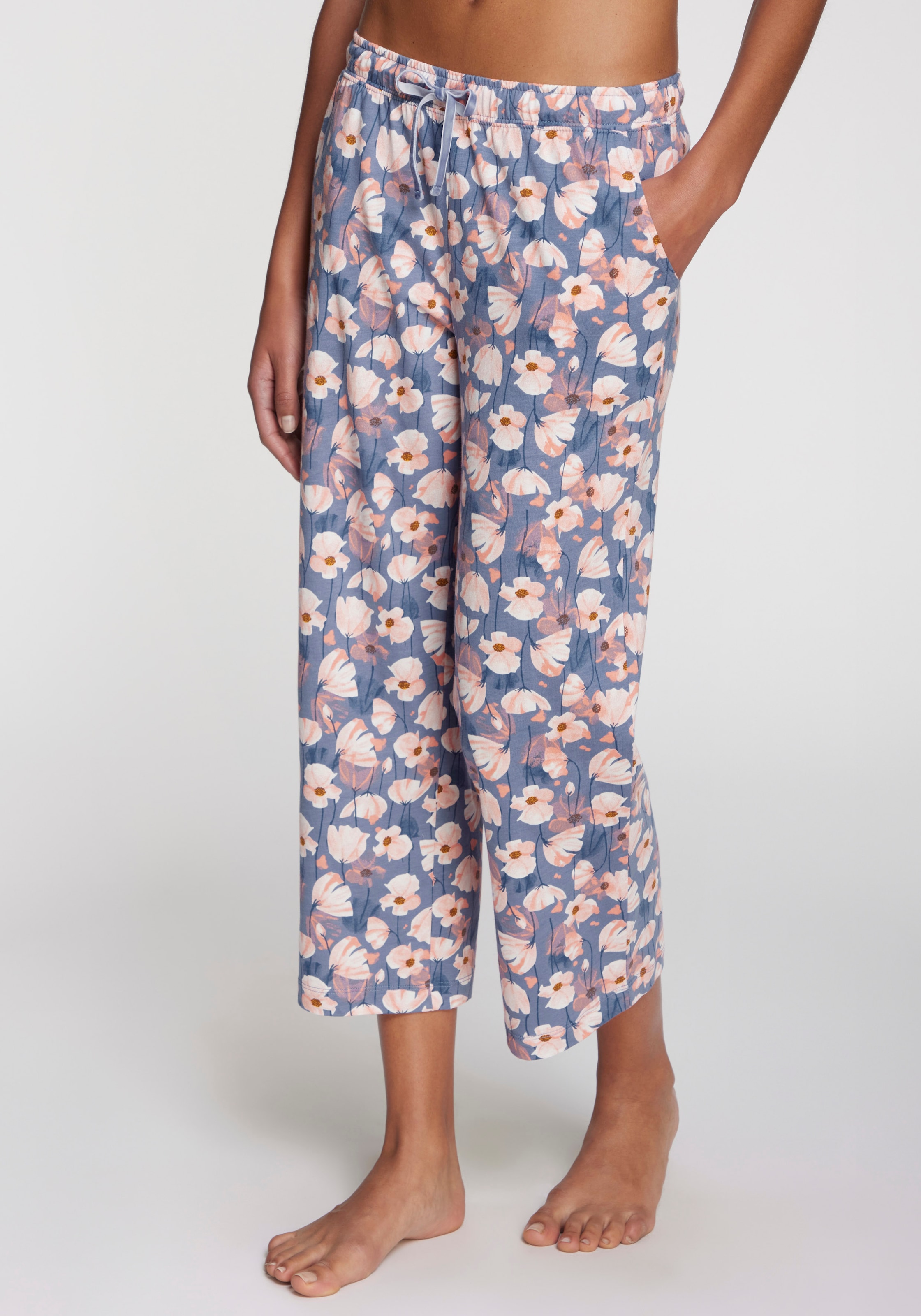 Vivance Dreams by Lascana Pyjamahose im Culotte-Schnitt