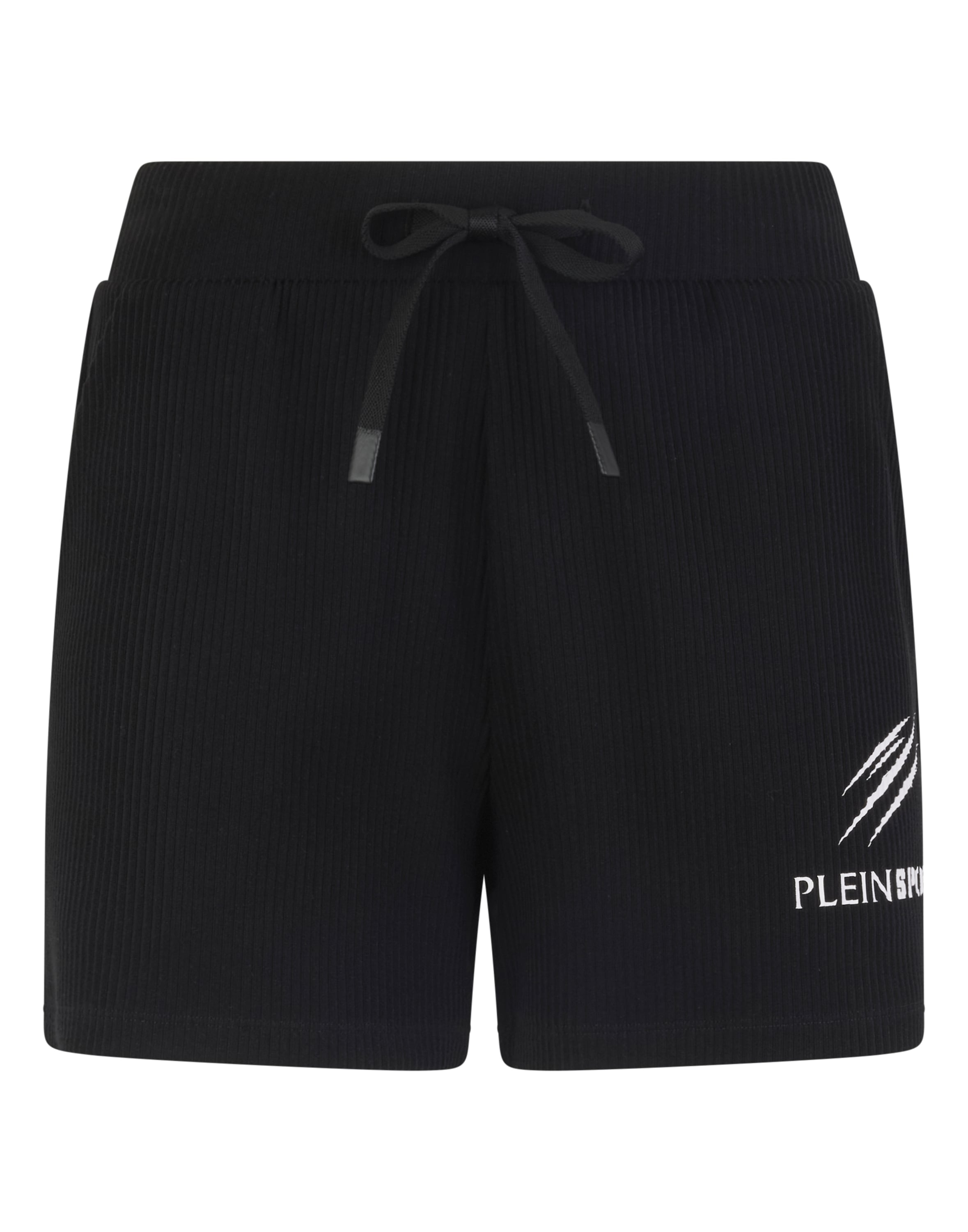 PLEIN SPORT Shorts »Ribbed Loose Fit Shorts Scratch«
