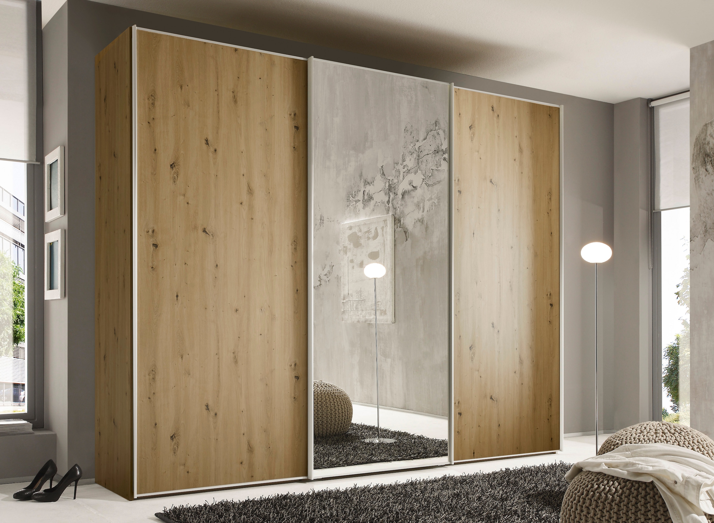 STAUD Schwebetürenschrank "Sinfonie Plus, edles Design in hochwertiger Qual günstig online kaufen