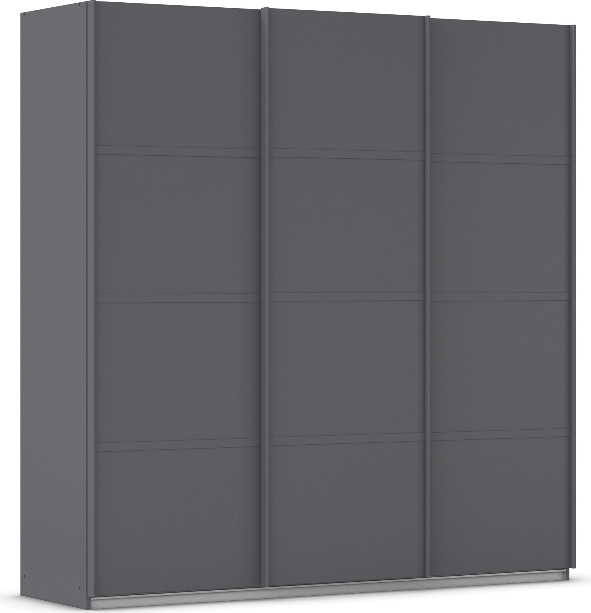 OTTO home Kleiderschrank "Mehrzweckschrank Aktenschrank Möbel Mietswohnung Schlafzimmer AVOLA" 3 verschiedene Ausstattungen BASIC/CLASSIC/PREMIUM (inkl. SOFT-CLOSE), mit eleganten Zierleisten in Chrom, Schwarz oder Weiß MADE IN GERMANY