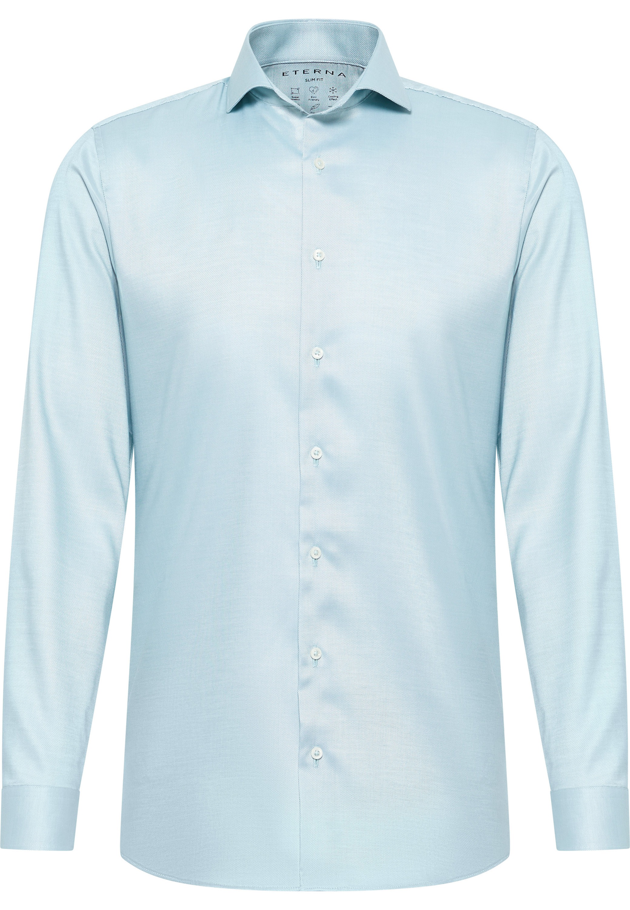 Eterna Langarmhemd »SLIM FIT«, EASY IRON (bügelleicht)