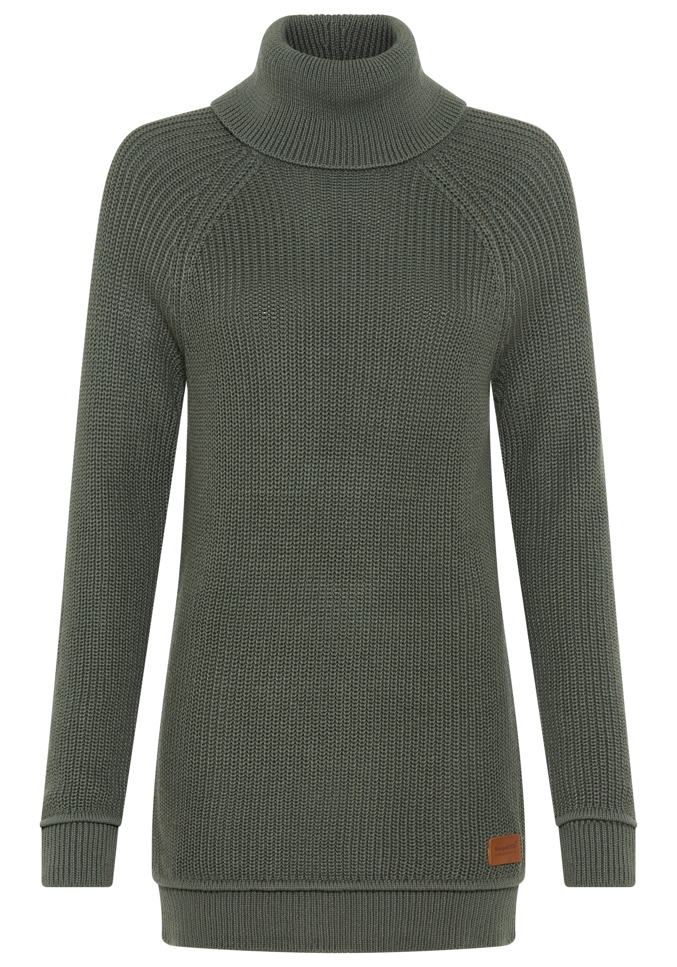 KangaROOS Longpullover, mit Schlitzen am Saum
