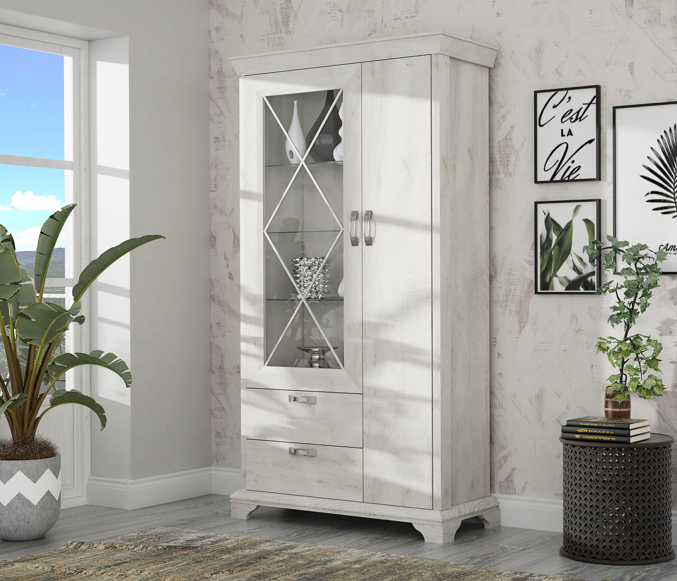 FORTE Vitrine, Breite 113 cm | BAUR