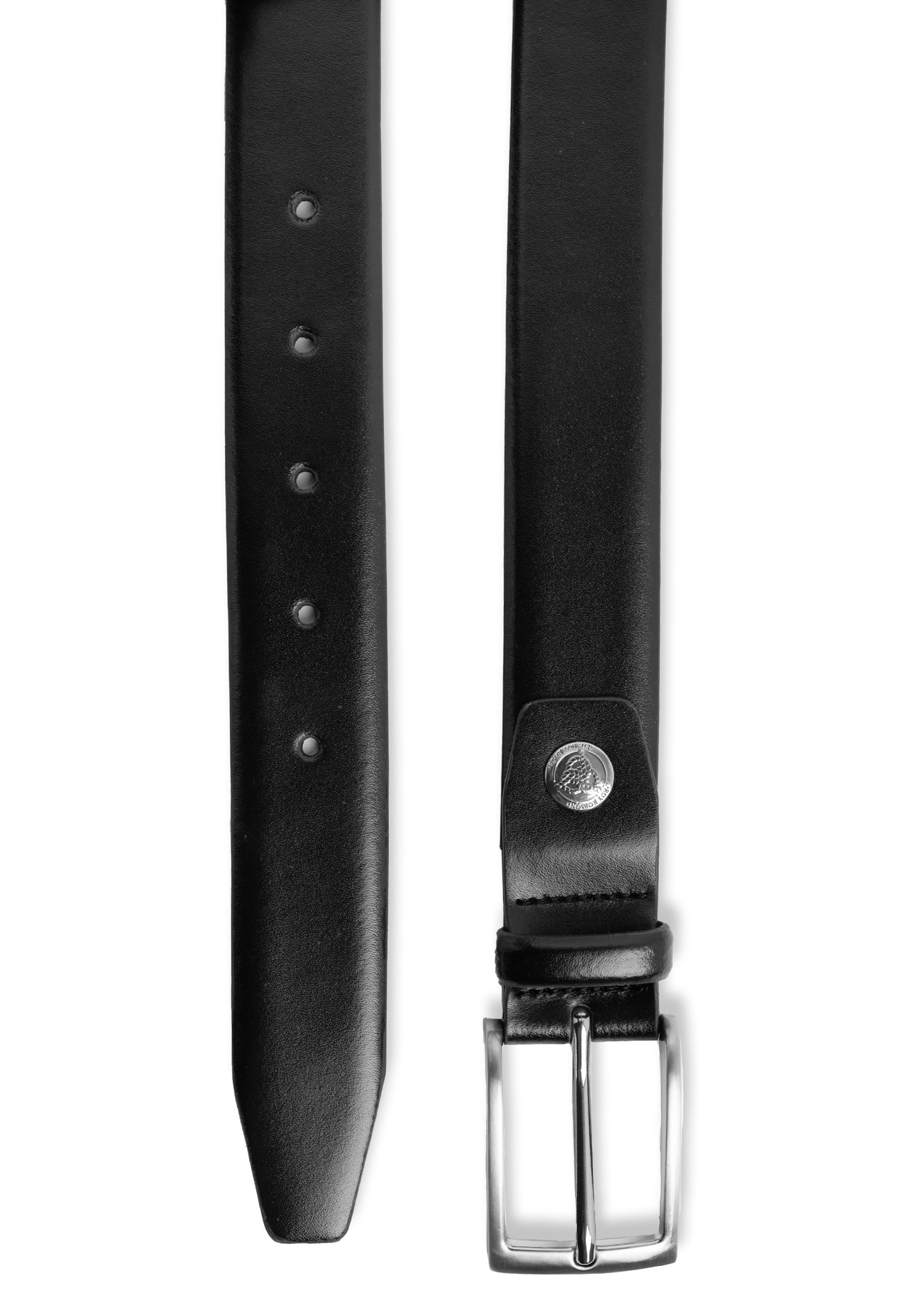 Roy Robson Ledergürtel »Eleganter Business Ledergürtel«, mit modernem Design