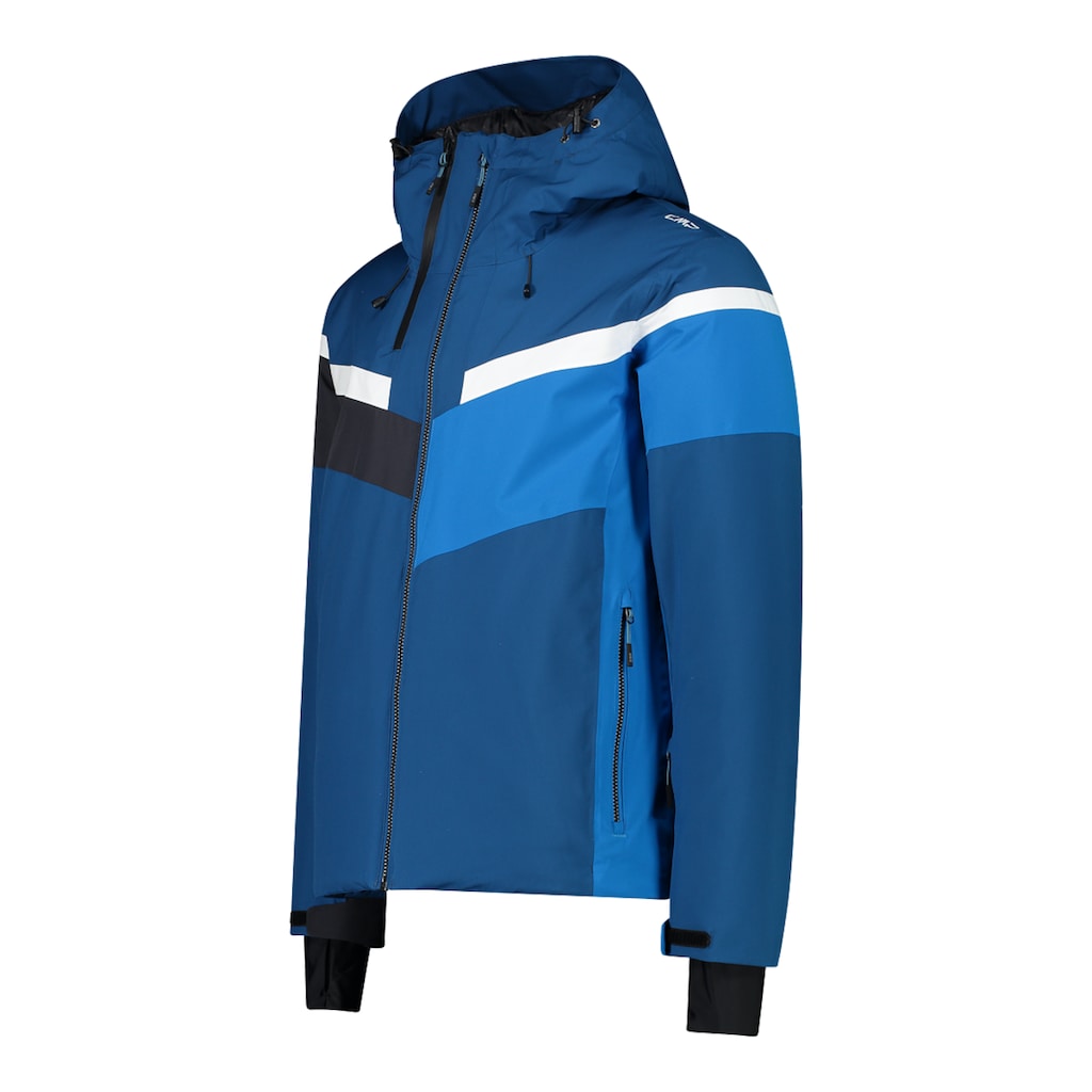 CMP Skijacke »33W0827-L931 MAN JACKET FIX HOOD PETROL«, mit Kapuze