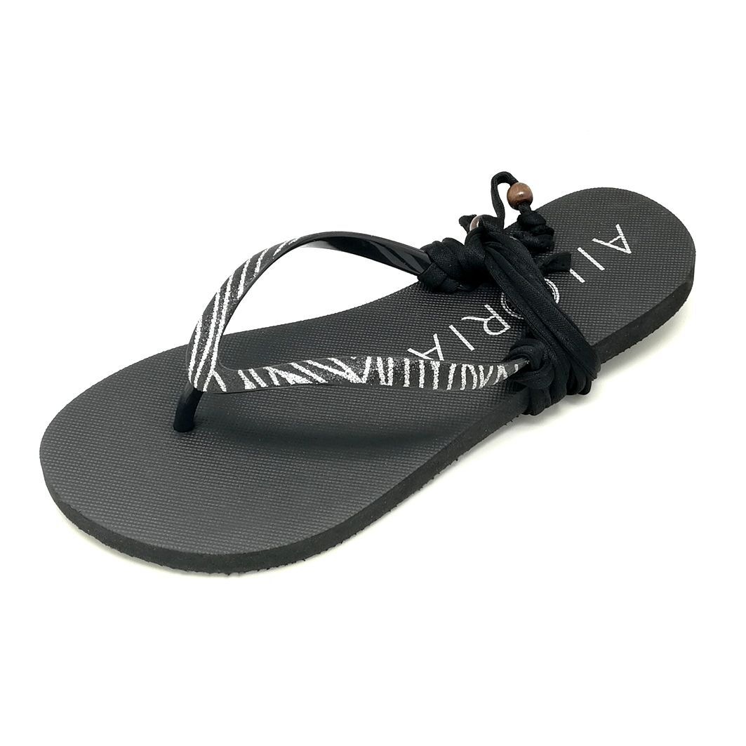AILORIA Damen Zehentrenner "Zehensandalen PAMPELONNE", Gr. 35, silber, Obermaterial: 100% PVC PVC., Schuhe